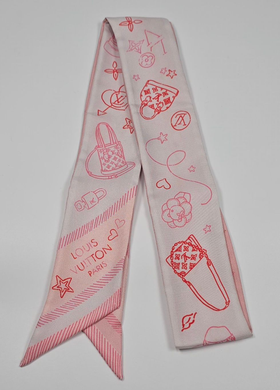 Louis Vuitton LV Wishlist Bandeau Light Pink 118 x 5