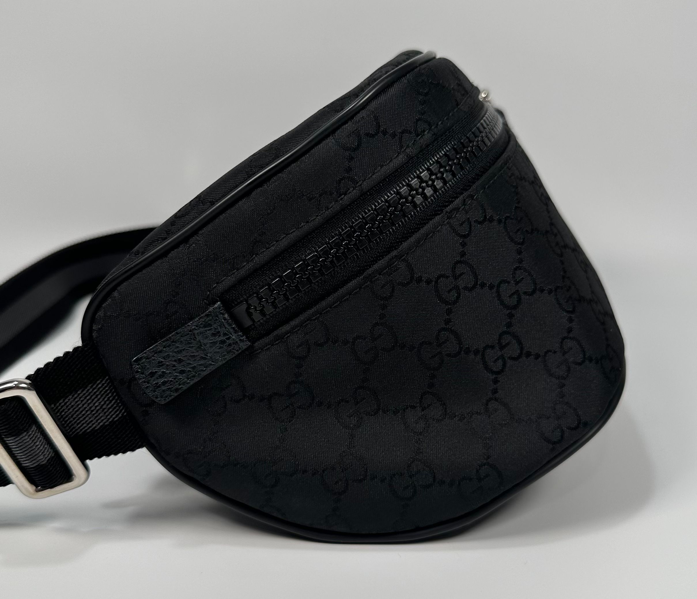 Gucci Canvas Biker Bag with GG Logo Hip Pack SKU123456 | eBay