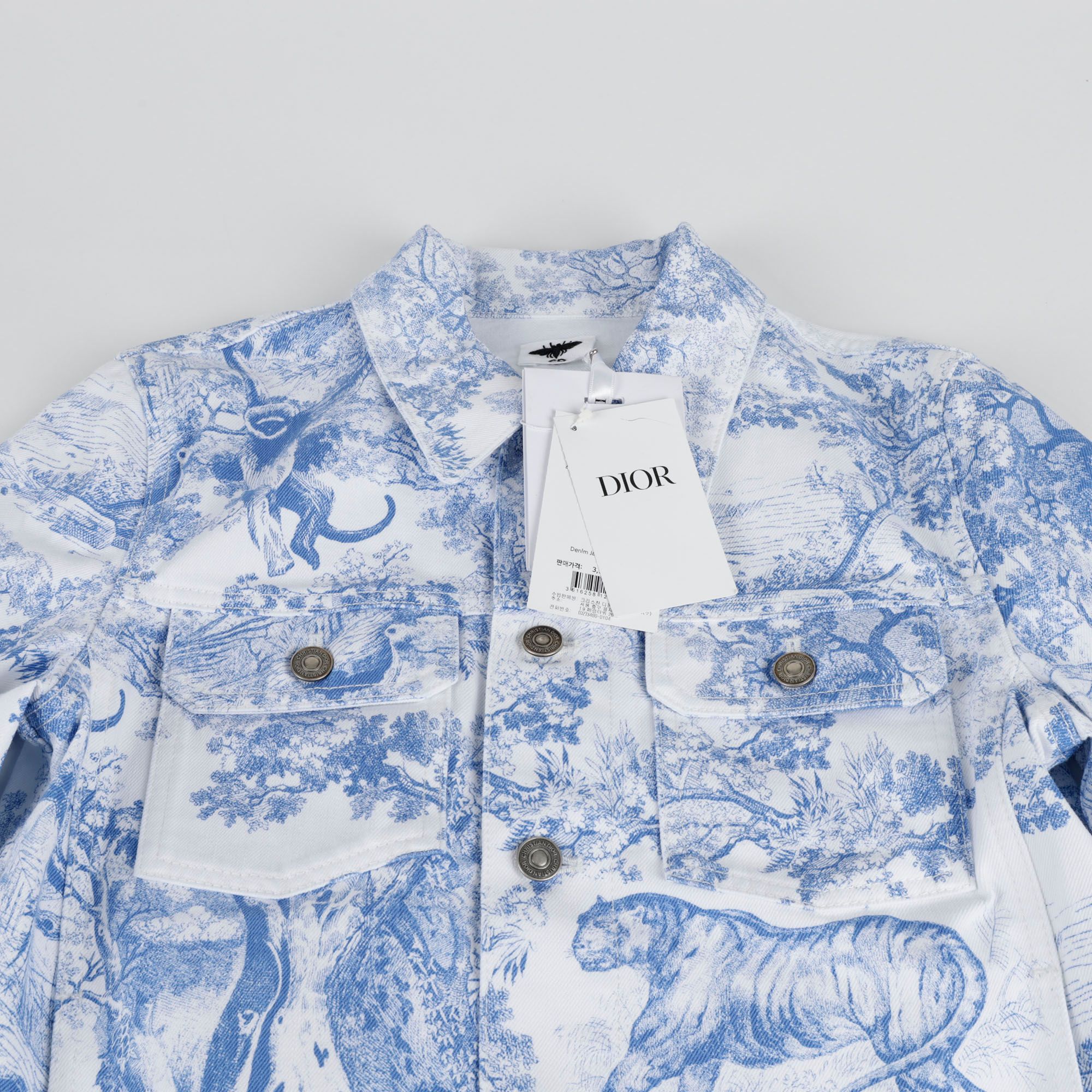 Dior Print Jacket Size 38 242V11A3526 | eBay