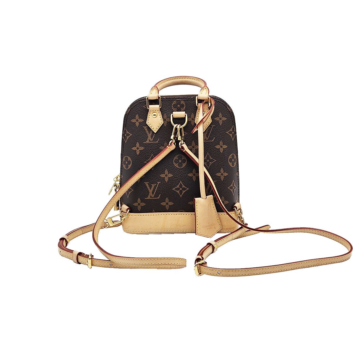 Louis Vuitton Louis Vuitton Monogram Alma Backpack M47132 Canvas Backpack M47132 Alma Backpack Monogram Canvas - Handbags M47132 | LOUIS VUITTON main image 2