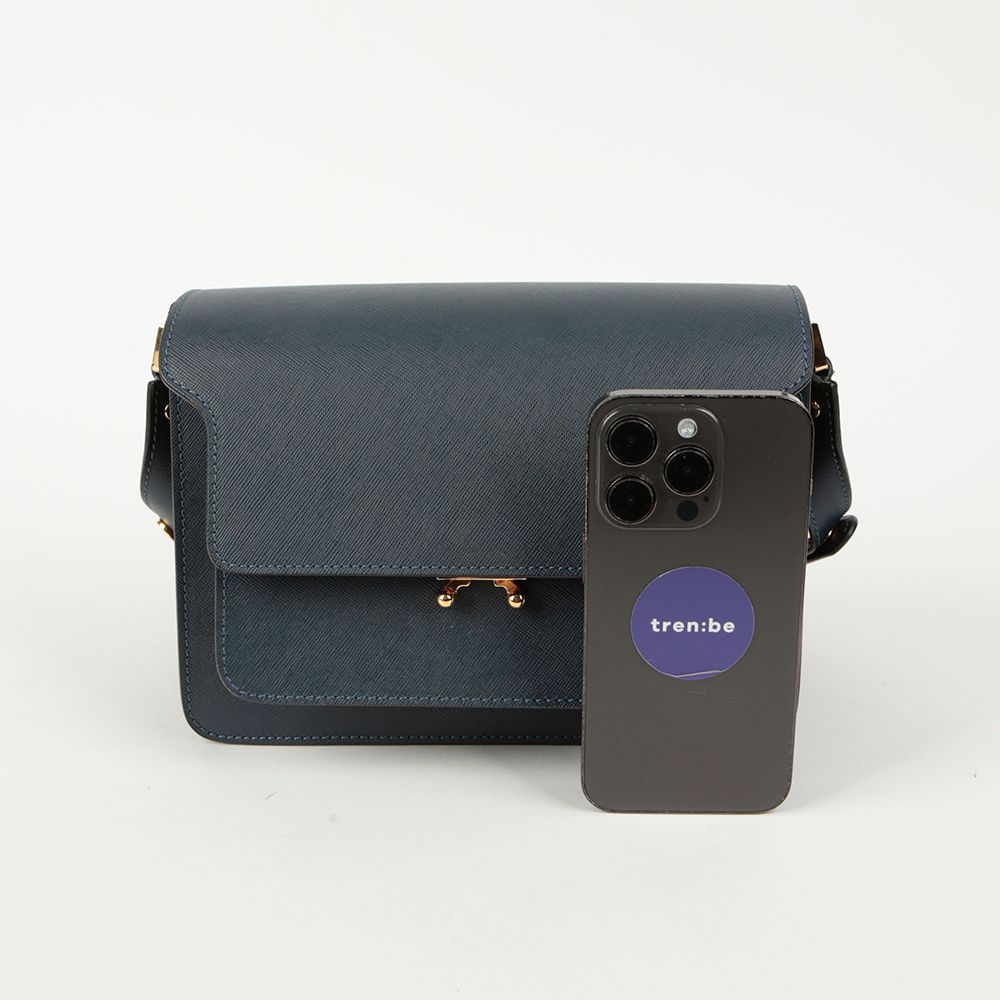 Marni SBMPN09NO1 Trunk Medium Shoulder Crossbody Bag