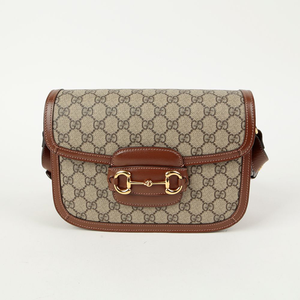 Gucci Small Shoulder Crossbody Bag with Horsebit Detail 1955