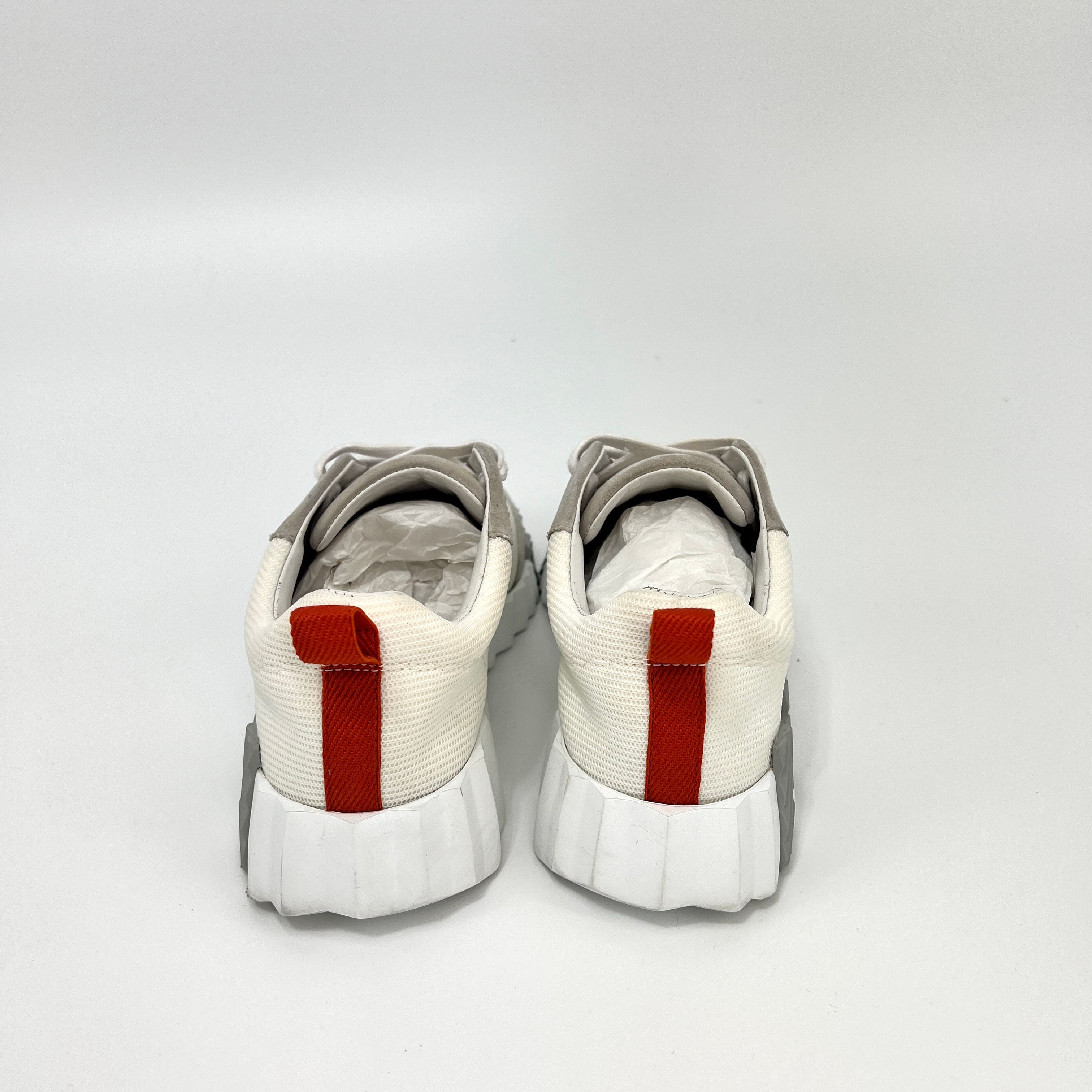 Pre-Owned メッシュスエードバウンシングスニーカー 245 123160525 [U]