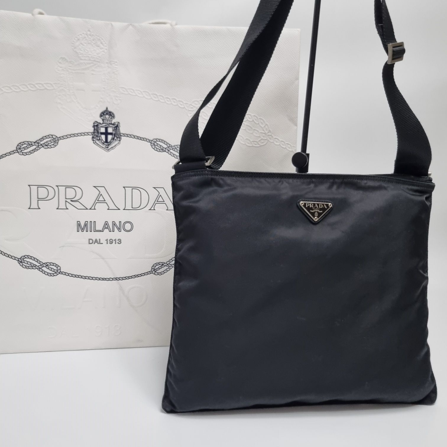 ★PRADA★ [Prada] FW24 bag 1BC194ASK F03Y6 Cinnamon Prada Bonnie medium suede handbag | PRADA