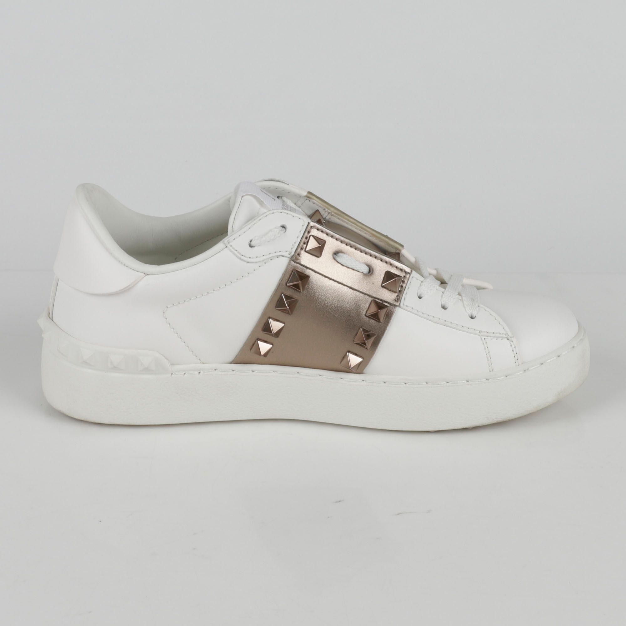 VALENTINO ROCKSTUD スニーカー ホワイト/ブラック35