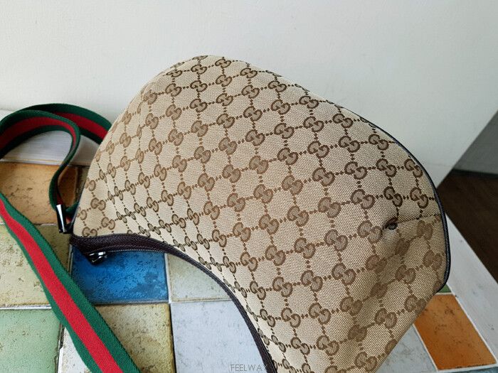Gucci Half Moon Triple Crossbody Shoulder Bag 181092 | eBay