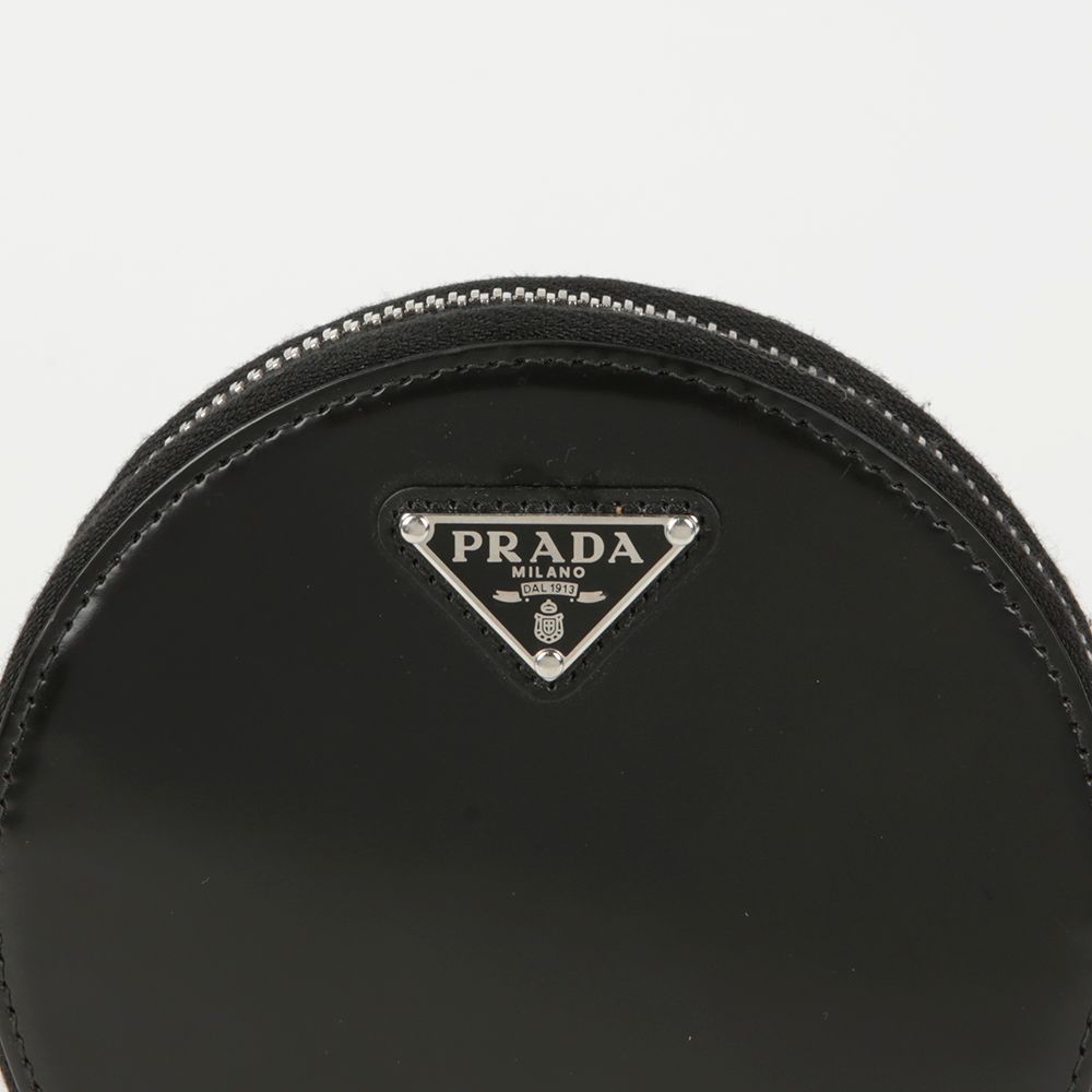 Prada Mini Round Chain Pouch Crossbody Bag 1NR003 125234697 Prada Mini Round Chain Pouch Crossbody Bag 1NR003 125234697