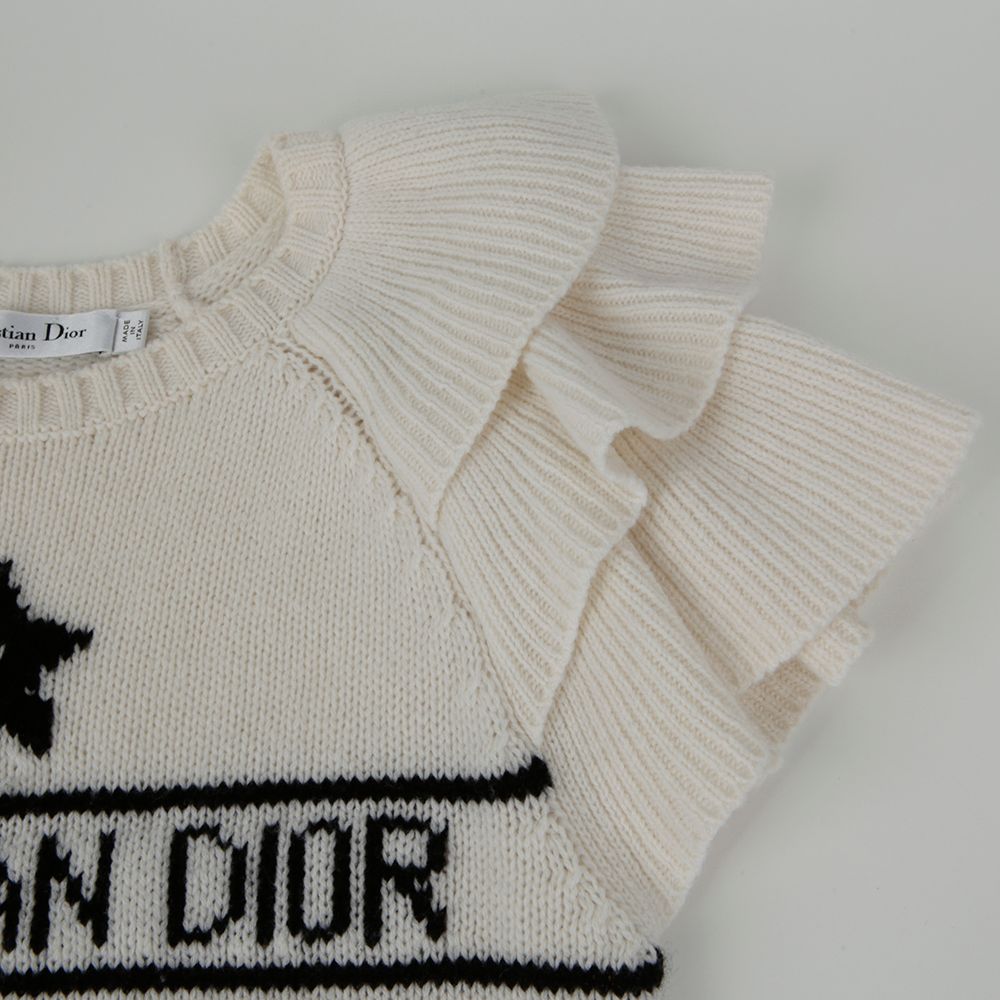 Dior Ruffled Knit 36 125236134 | eBay