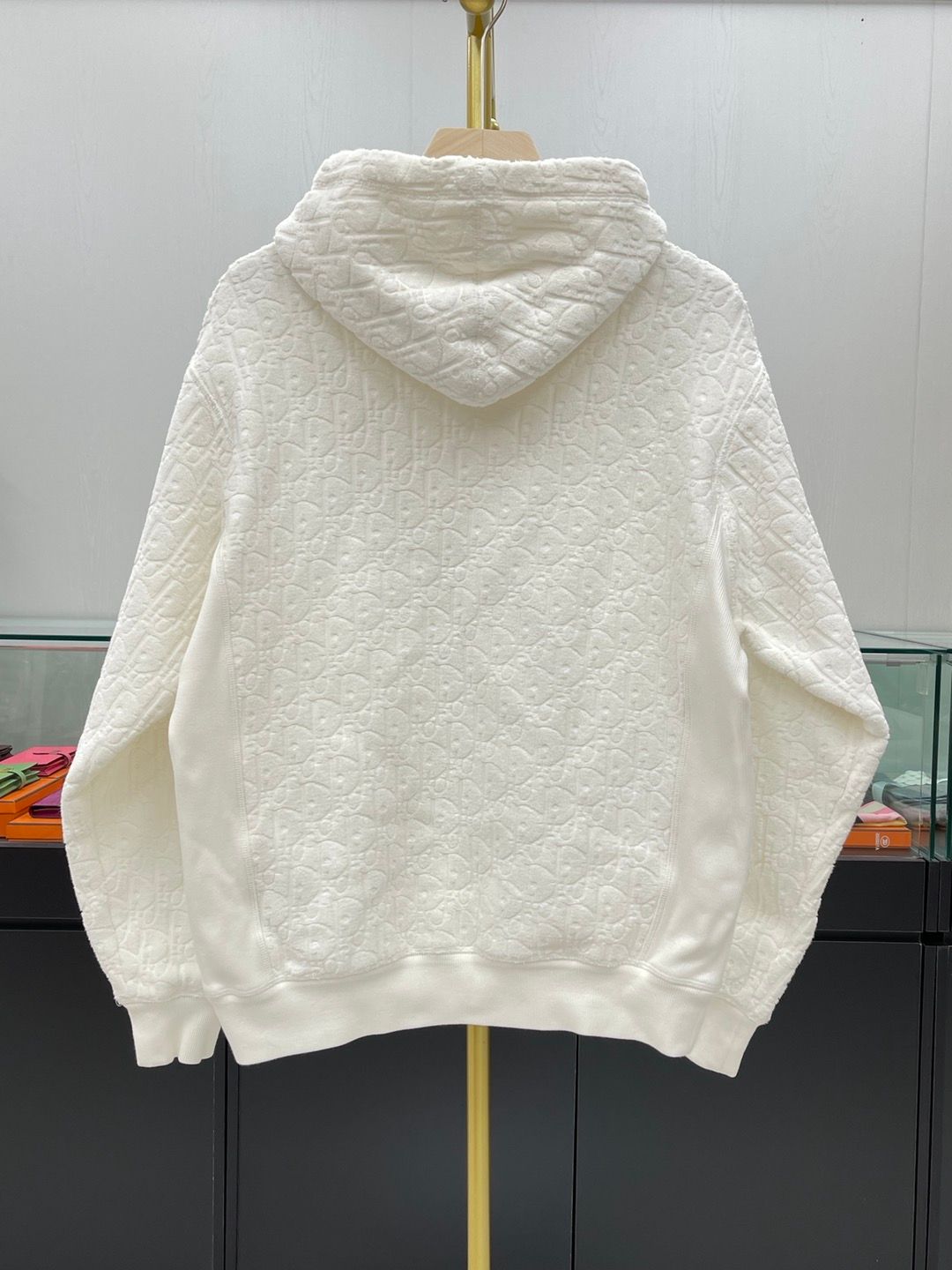 Dior Terry Hooded T-Shirt 113J631A0684 | eBay