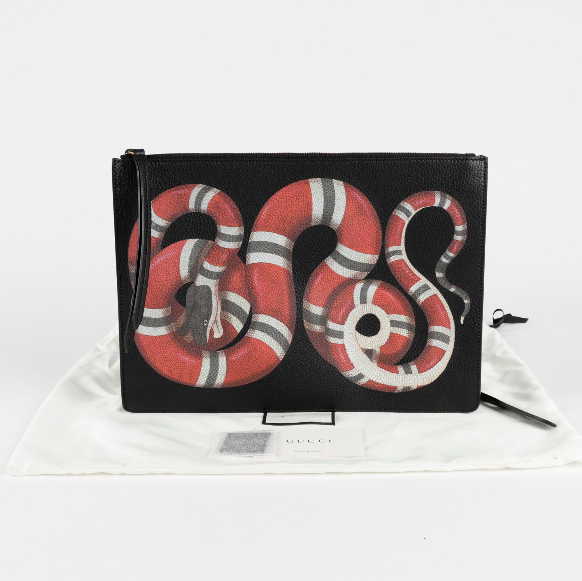 Gucci Snake Print Clutch Crossbody Bag 429016 | eBay