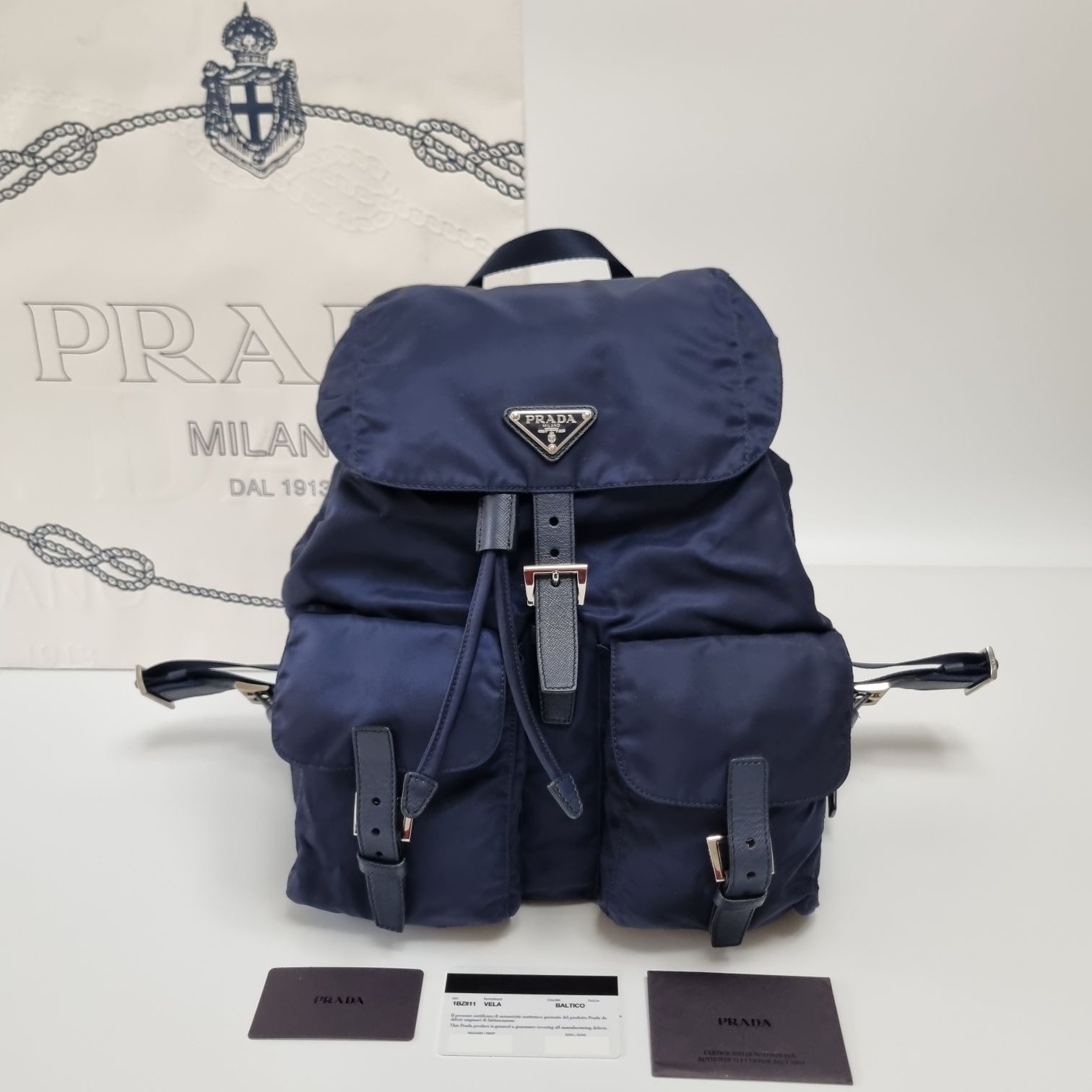 PRADA】プラダ『Re-Nylon バックパック』2VZ135 メンズ 1週間