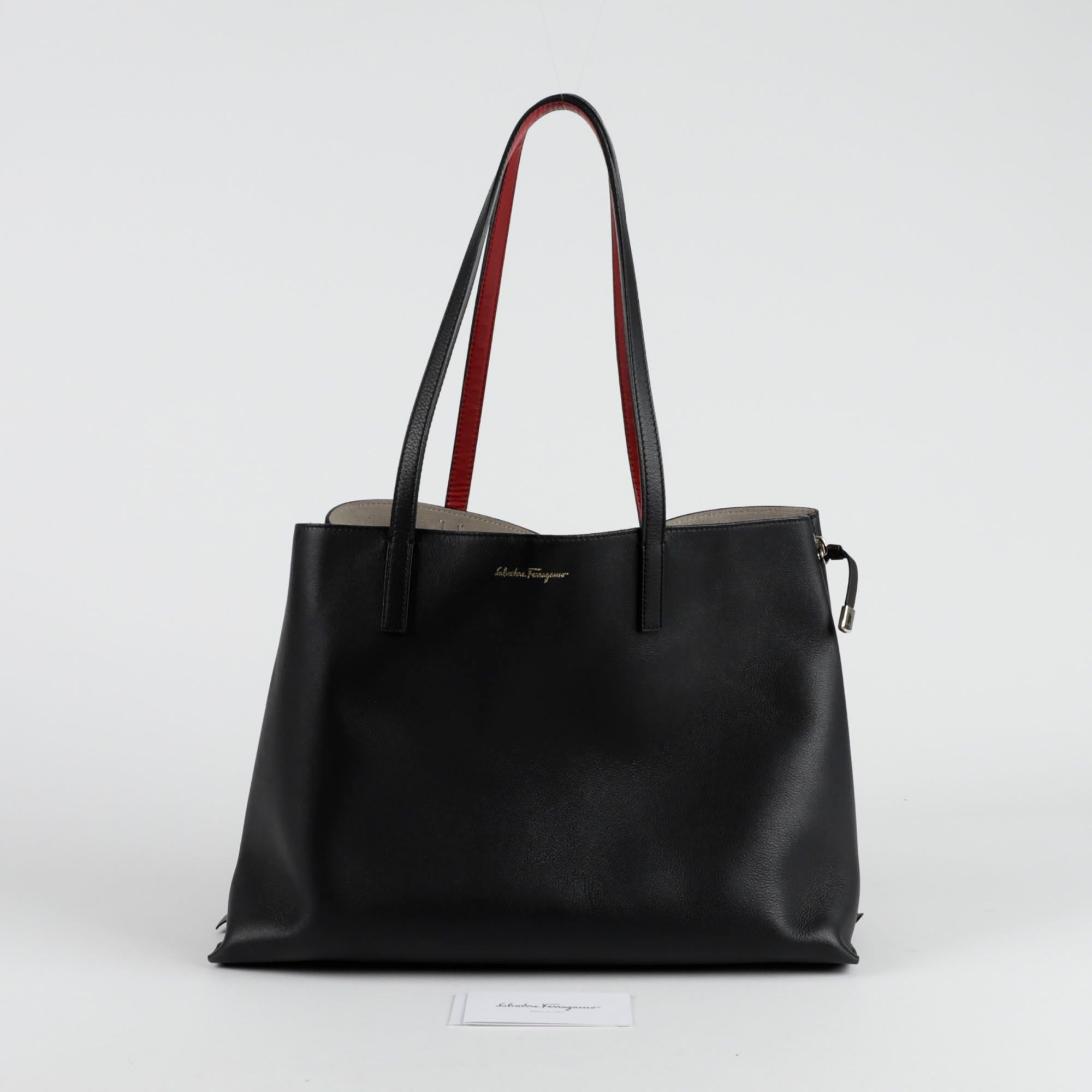 Ferragamo♪SALE♪0783356 Salvatore Ferragamo 21 G870 Shopper Tote Shoulder Bag