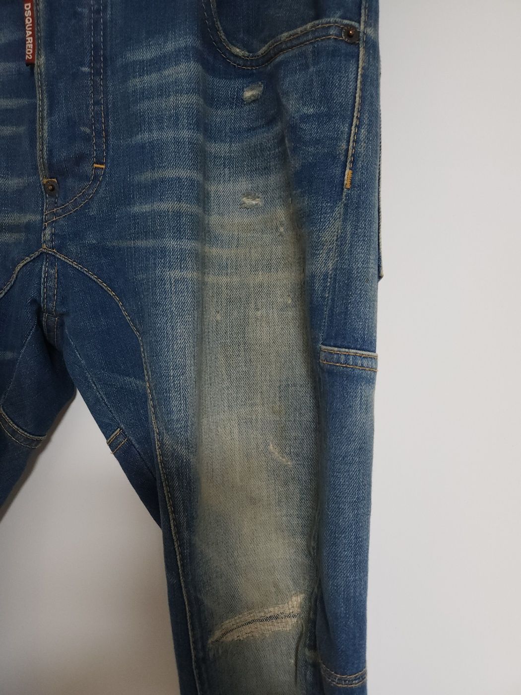 Dsquared2 Tidy Biker Jeans Men 46 S74LB0675 127496433 | eBay