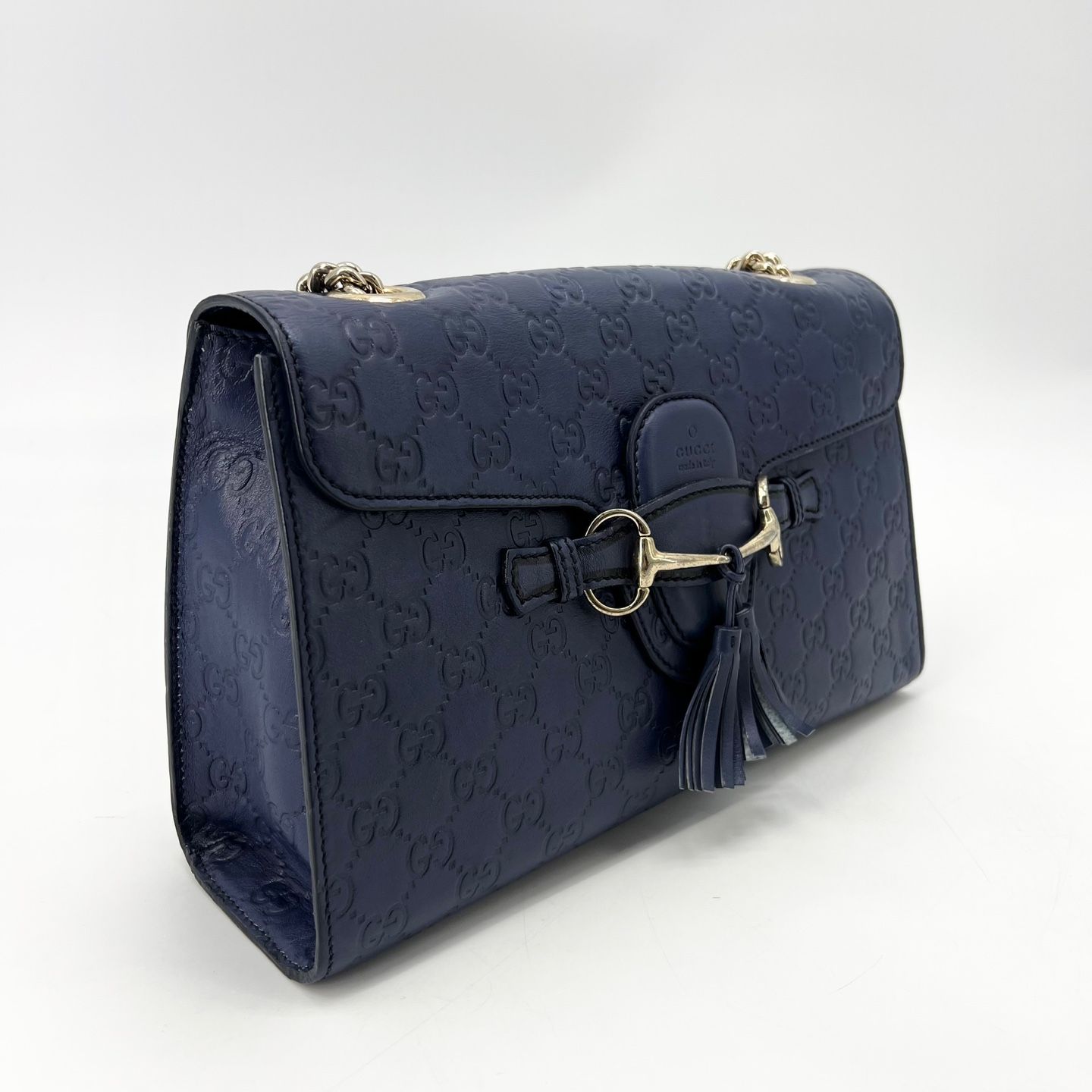 Emily leather handbag Gucci Black in Leather - 55535942
