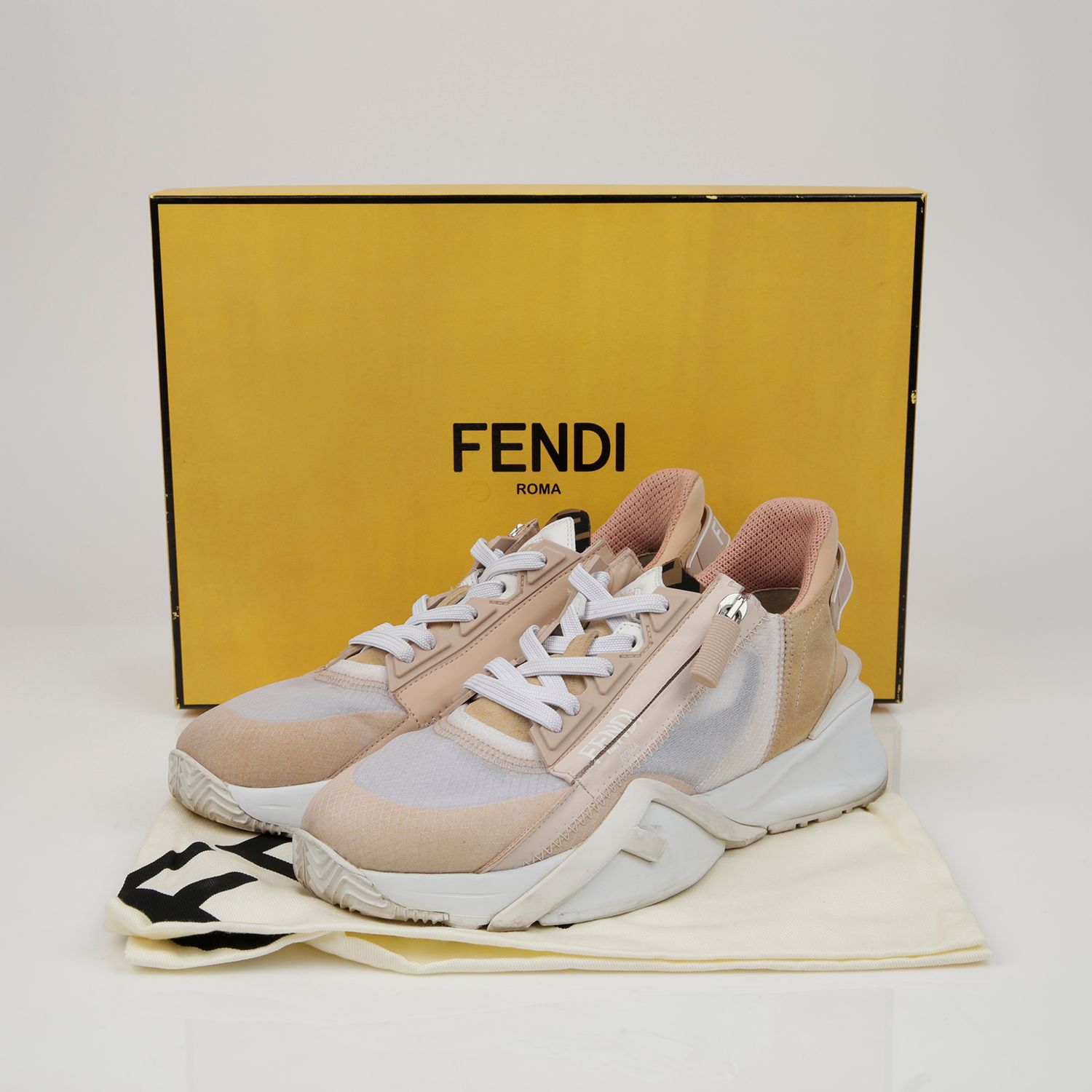 Fendi Flow Sneakers Size 37 8E8035 130074196 | eBay