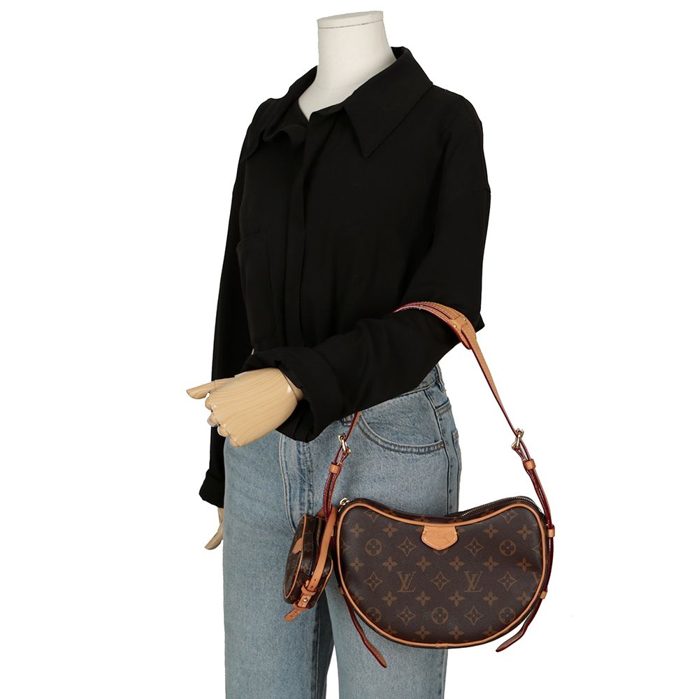 Louis Vuitton CROISSANT MM SHOULDER CROSSBODY BAG M46828
