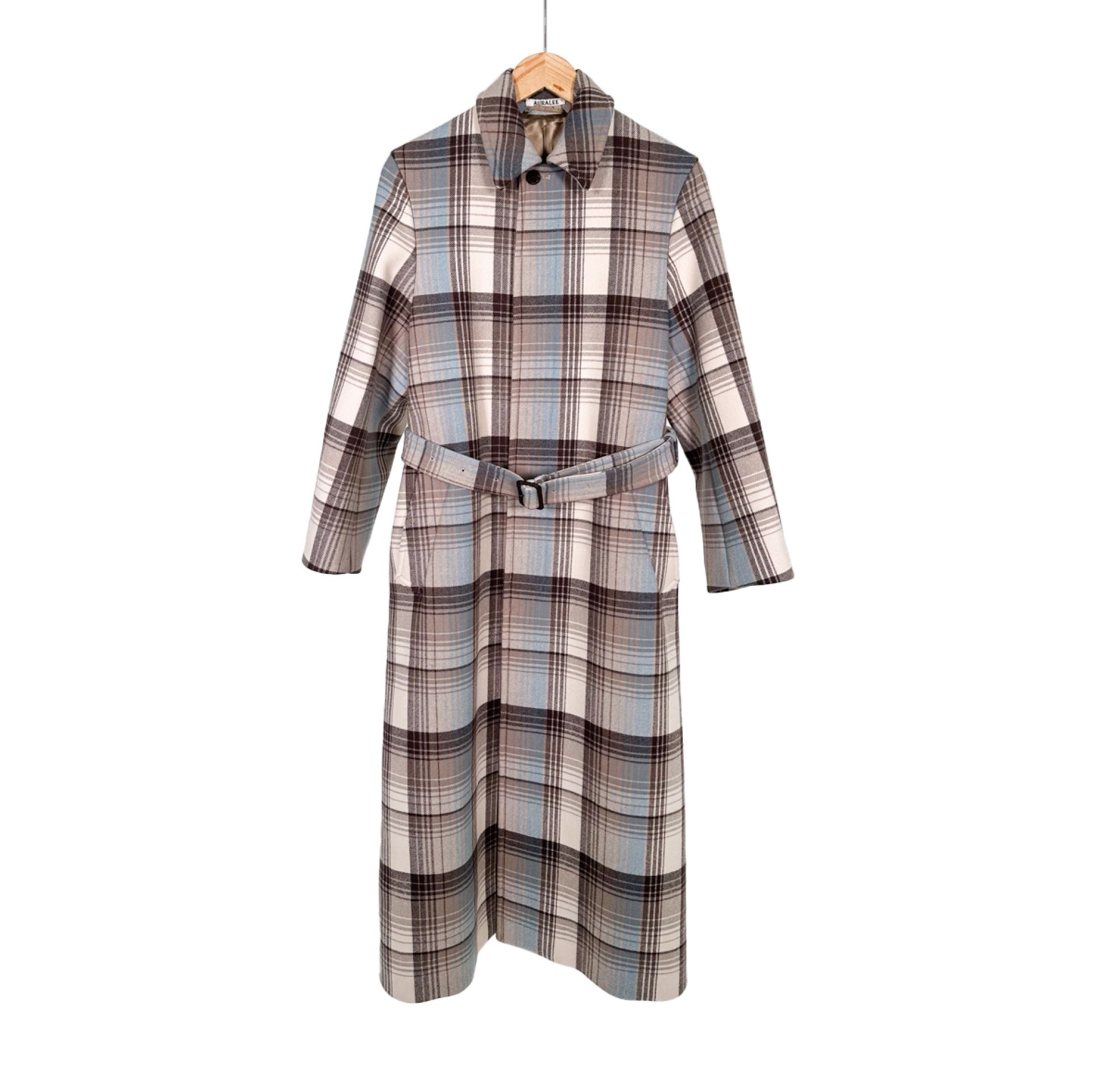 AURALEE -Check Long Coat & Beaver Melton Coat- | twelve blog