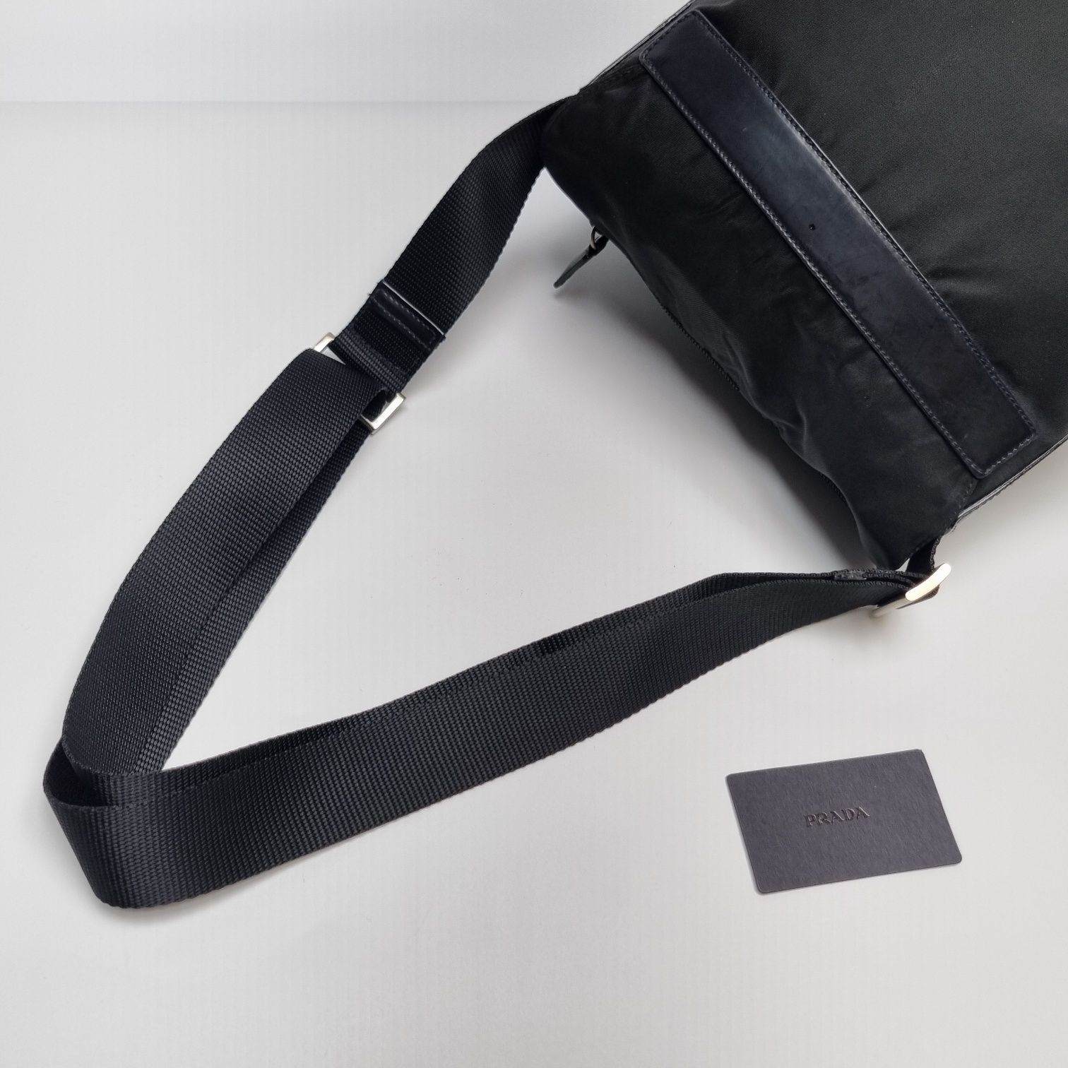 Prada Messenger Crossbody Bag Unisex (High Quality, Black