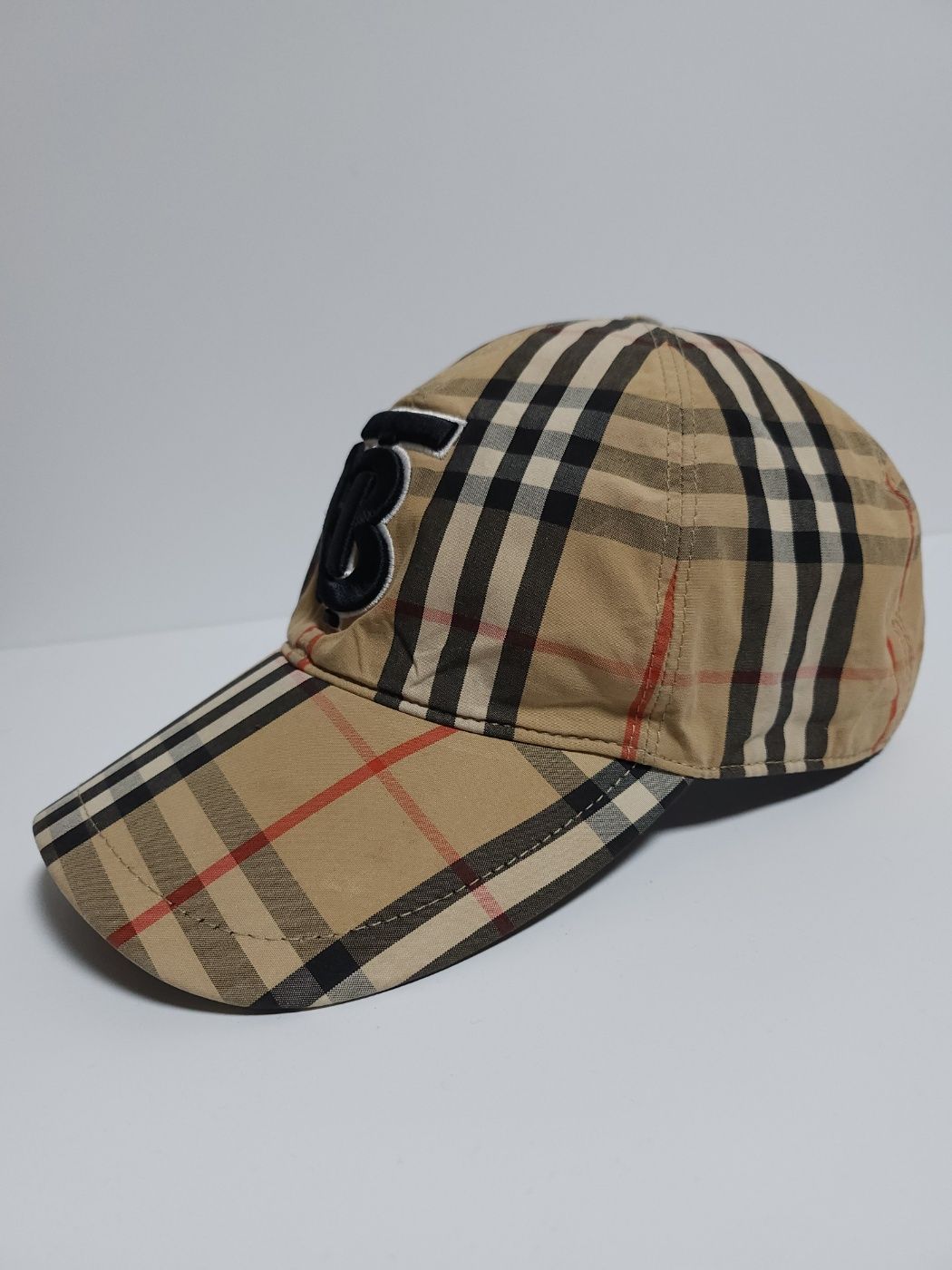 【関税＆送料込み】Burberry Check Logo Cap BURBERRY LONDON cap baseball 8038504 check TB logo Used | eBay