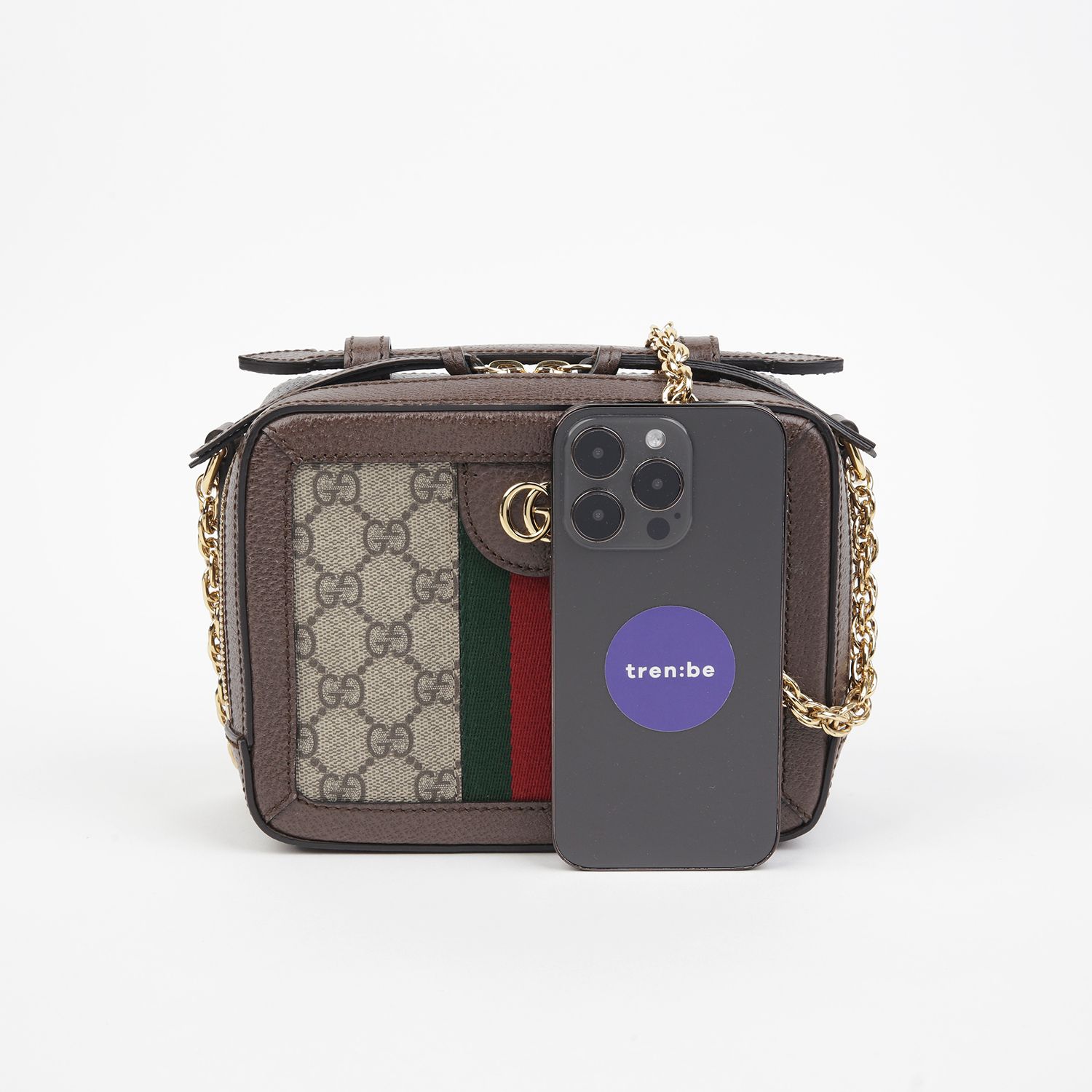 Gucci Ophidia Mini Top Handle Shoulder Crossbody Bag 602576