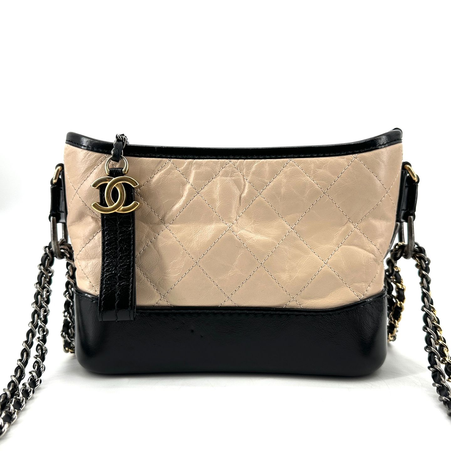 CHANEL Gabrielle Hobo Bag Small Shoulder Bag 20.5x14.5x8