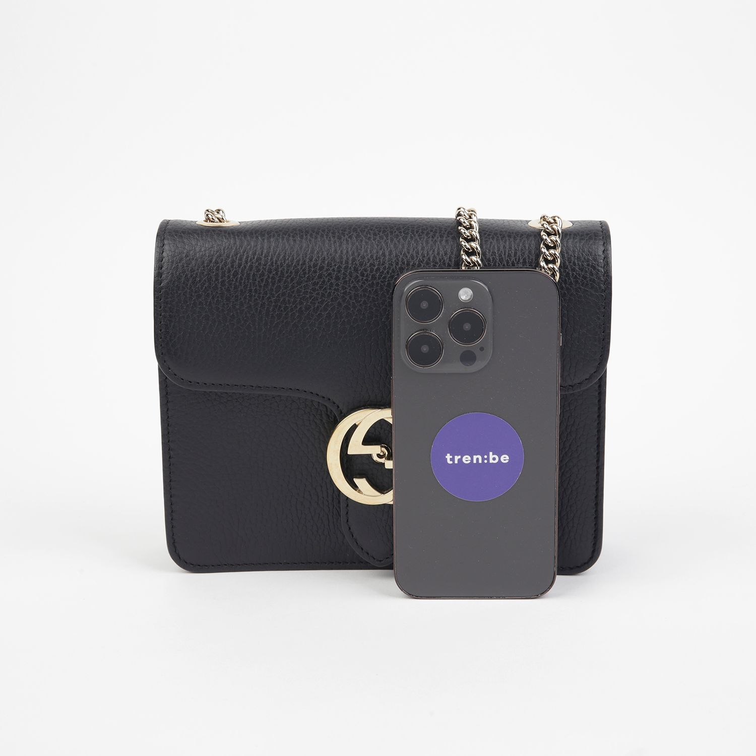 Gucci Interlocking Chain Shoulder Crossbody Bag 510304