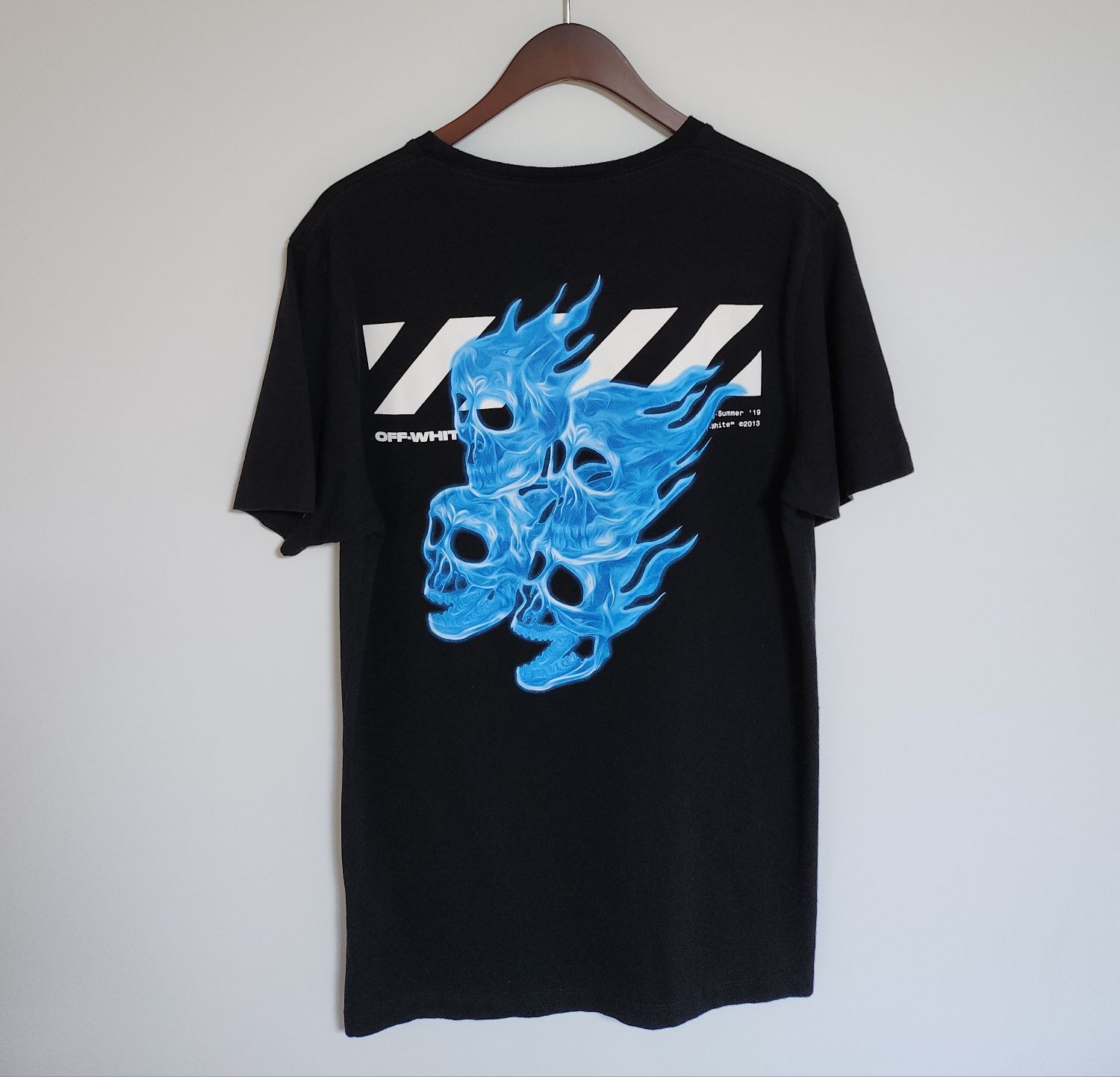 Off White Off-White Black Skull Men's T-Shirt