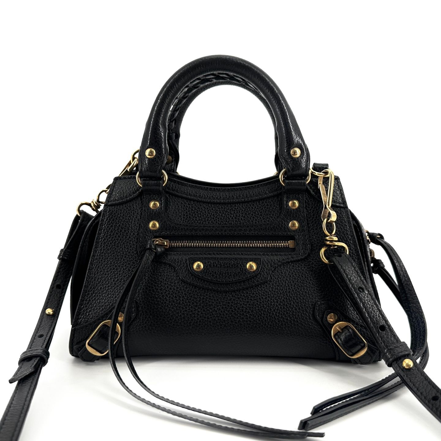 送料込 BALENCIAGA NEO CLASSIC MINI トップハンドル バッグ ○送料込○BALENCIAGA○NEO CLASSIC MINI トップハンドル バッグ