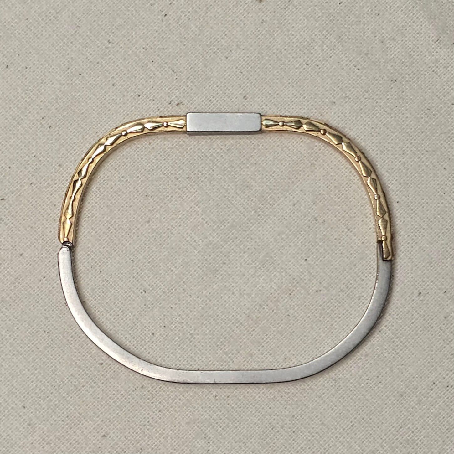 Maison Margiela Logo Two-tone Bracelet 136183636 | eBay