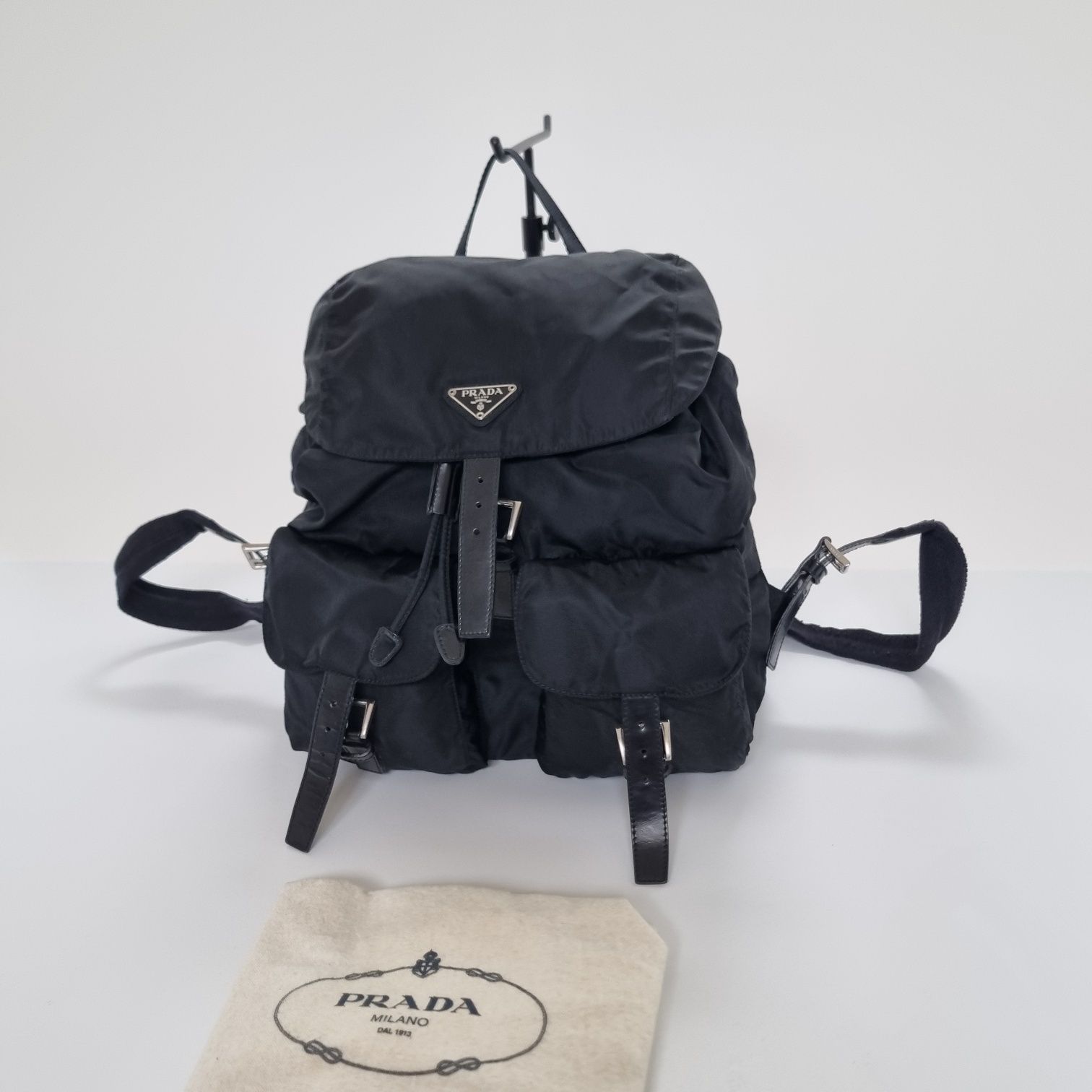 Prada Nylon Backpack Medium 502-38 136603225 | eBay