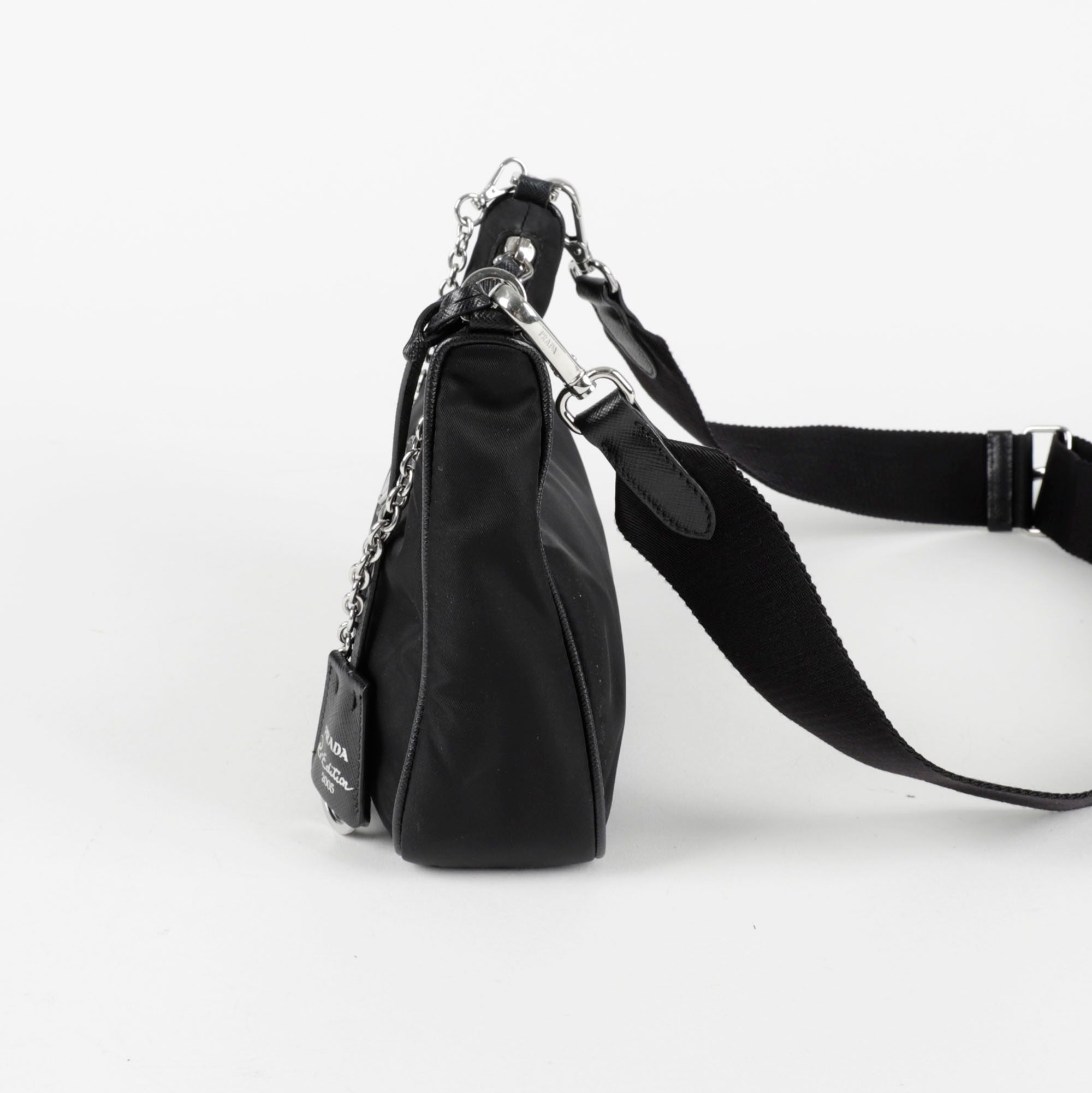 Prada 1BH204 Re-Edition Multi Hobo Shoulder Crossbody Bag