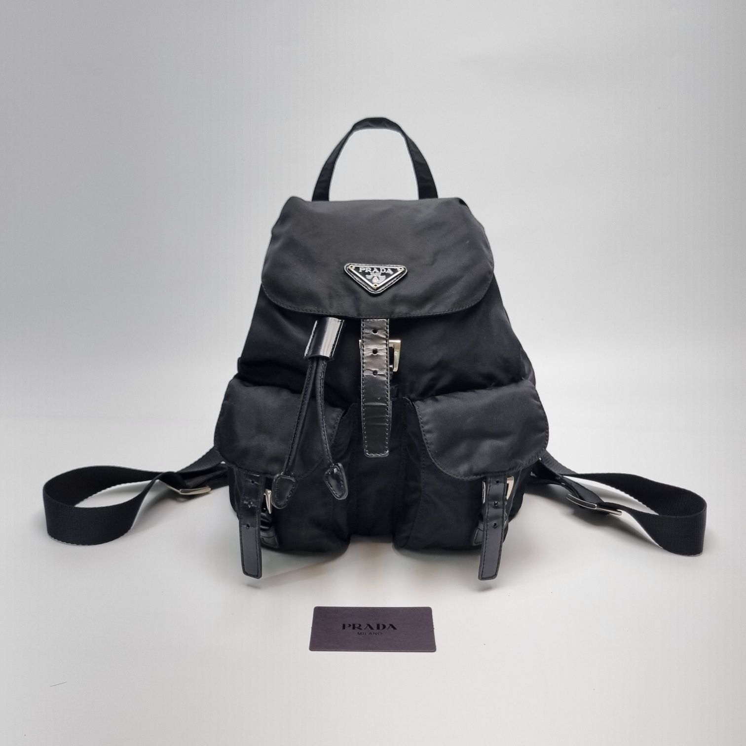 Prada Nylon Small Backpack B6677 138731389 | eBay