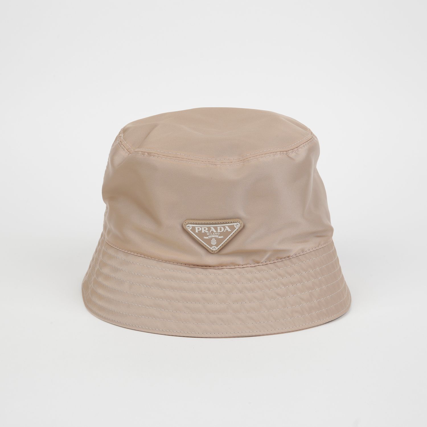 Prada 2HC137 S Size Saffiano Logo Bucket Hat 146234324 | eBay