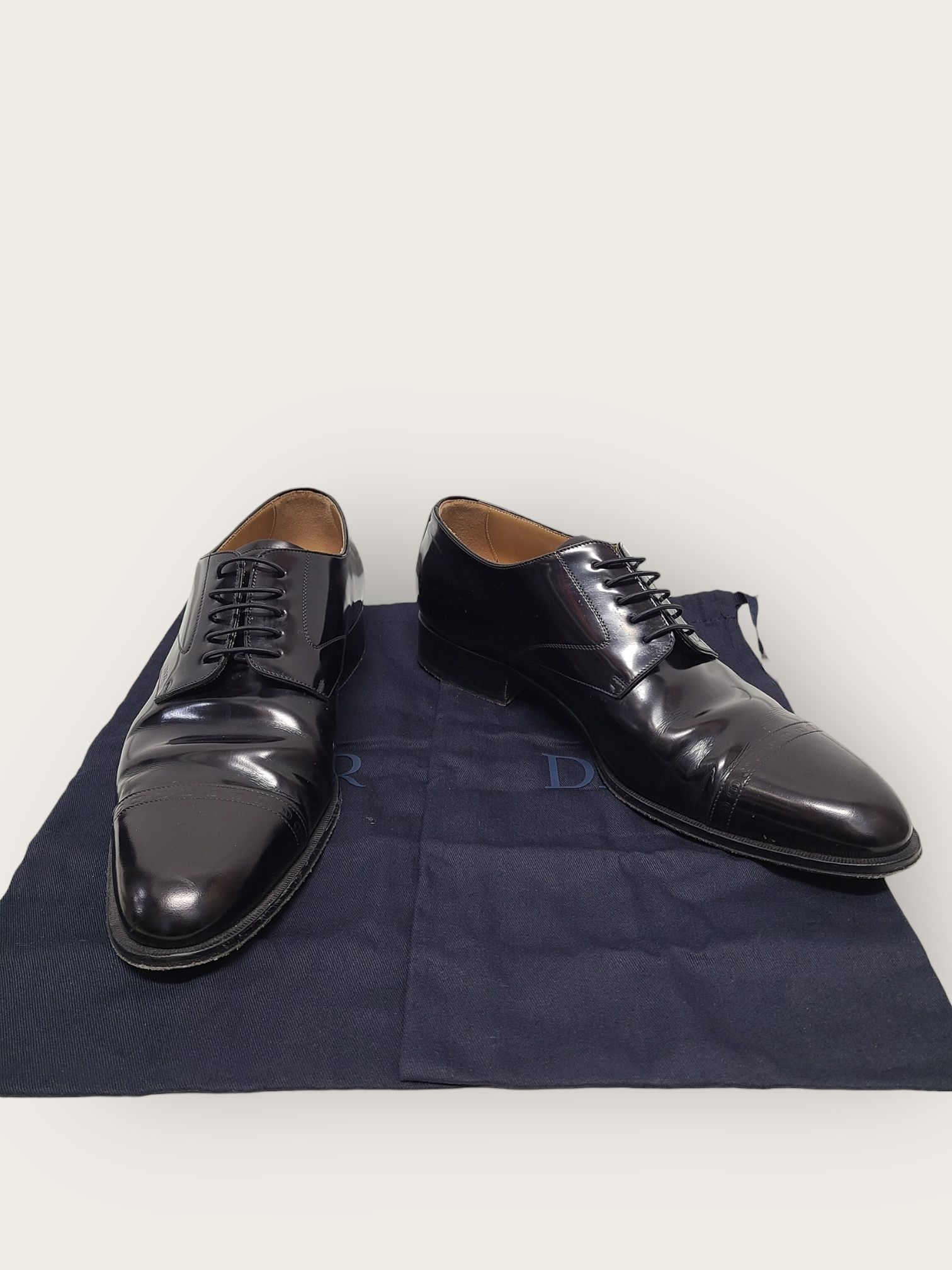 Dior Black Timeless Oxford Shoes 45 149323178 | eBay