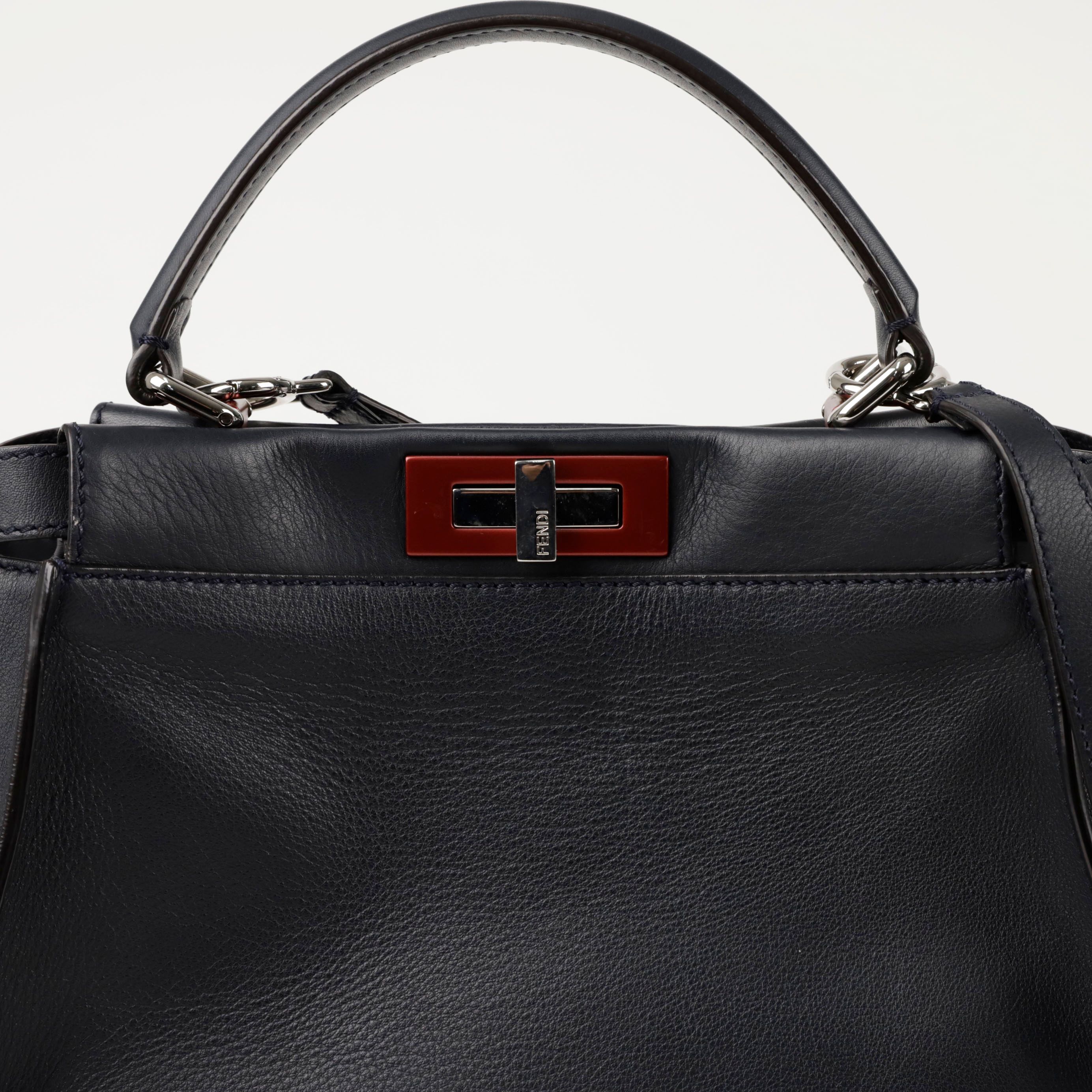 Fendi Regular Peekaboo Tote Shoulder Bag 149362273 [P] | eBay