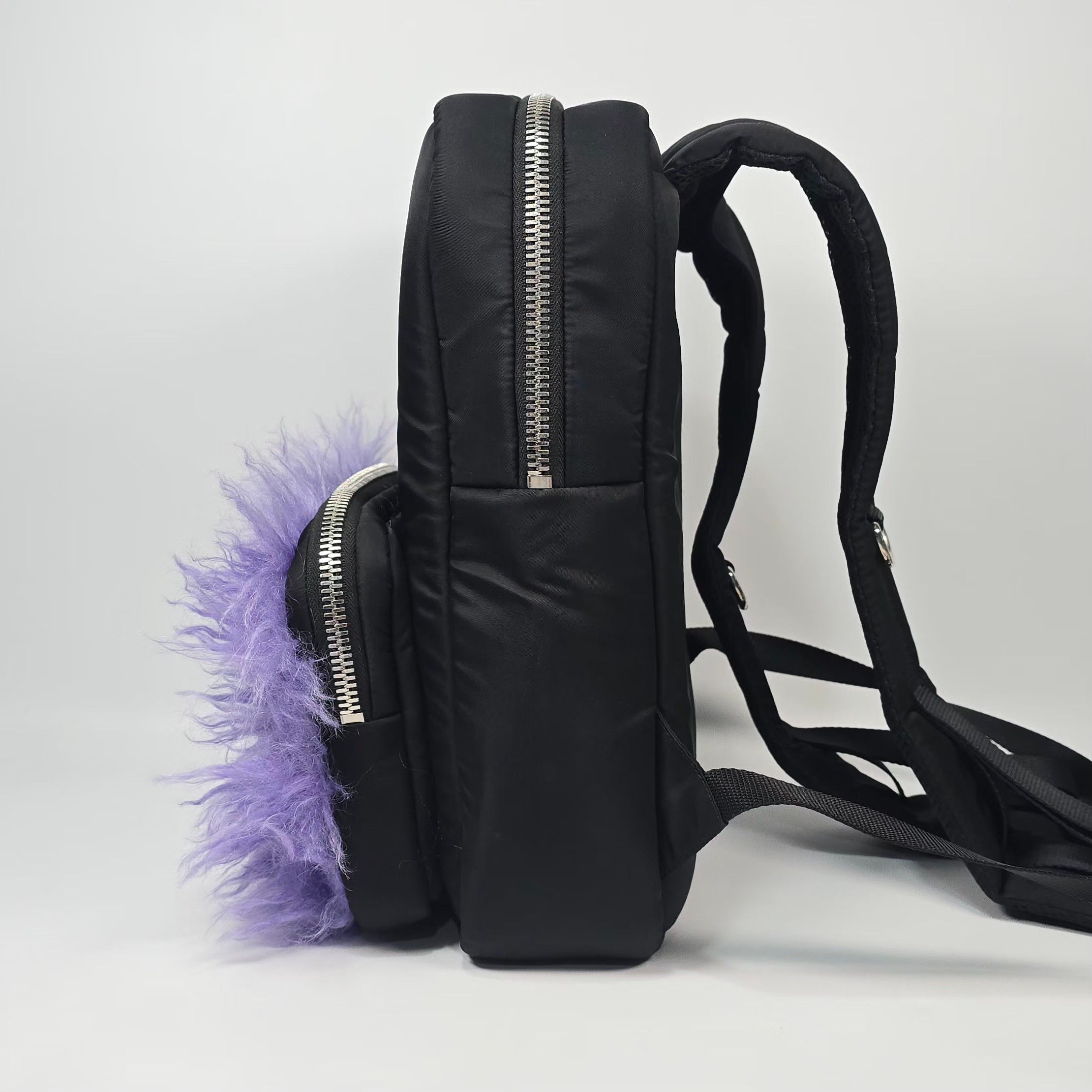PRADA X Universal Tessuto Limited Edition Frankenstein Mohair Backpack W/COA Prada-x-Universal-Studios-  main image 3