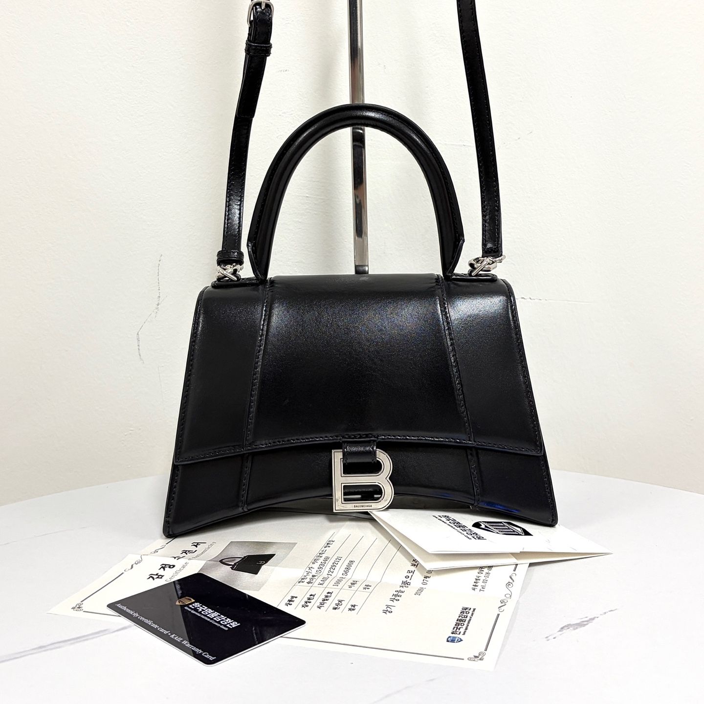 Pre-Owned スモールトートバッグ ブラック (593546) 158419078 [U]