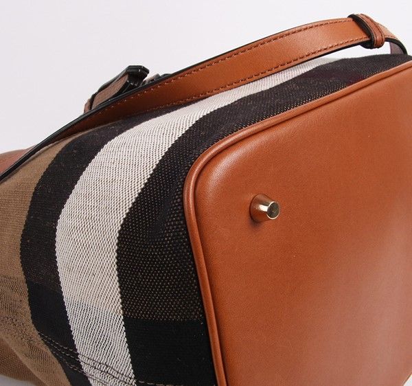 Burberry Ashby Brown Tassel Hobo Shoulder Bag 3982939