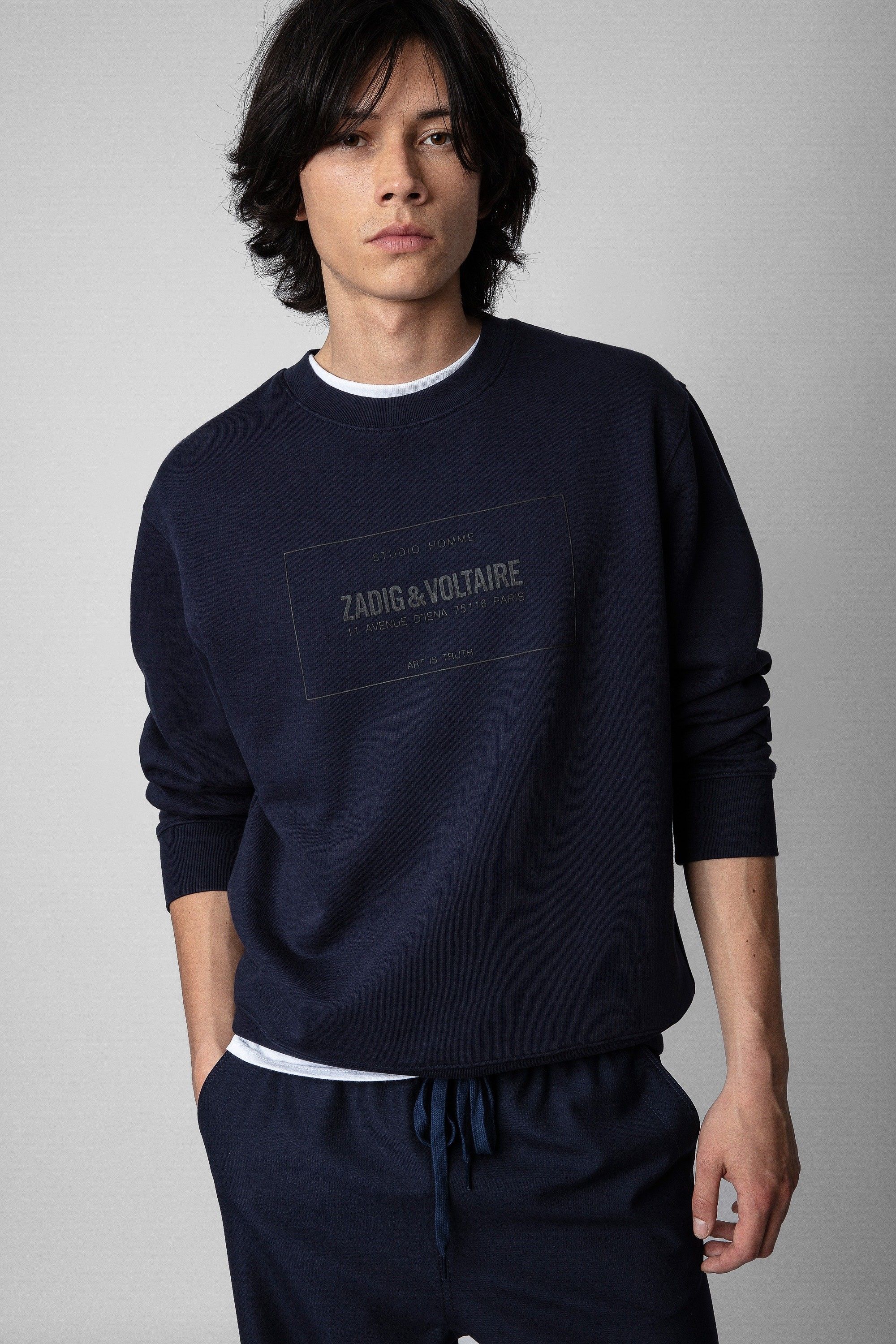 쟈딕앤볼테르-스웻셔츠 소프트 Sweatshirt Soft Arrow... 쟈딕앤볼테르-스웻셔츠 소프트 Sweatshirt Soft Arrow JMSL00016 ENCRE... 