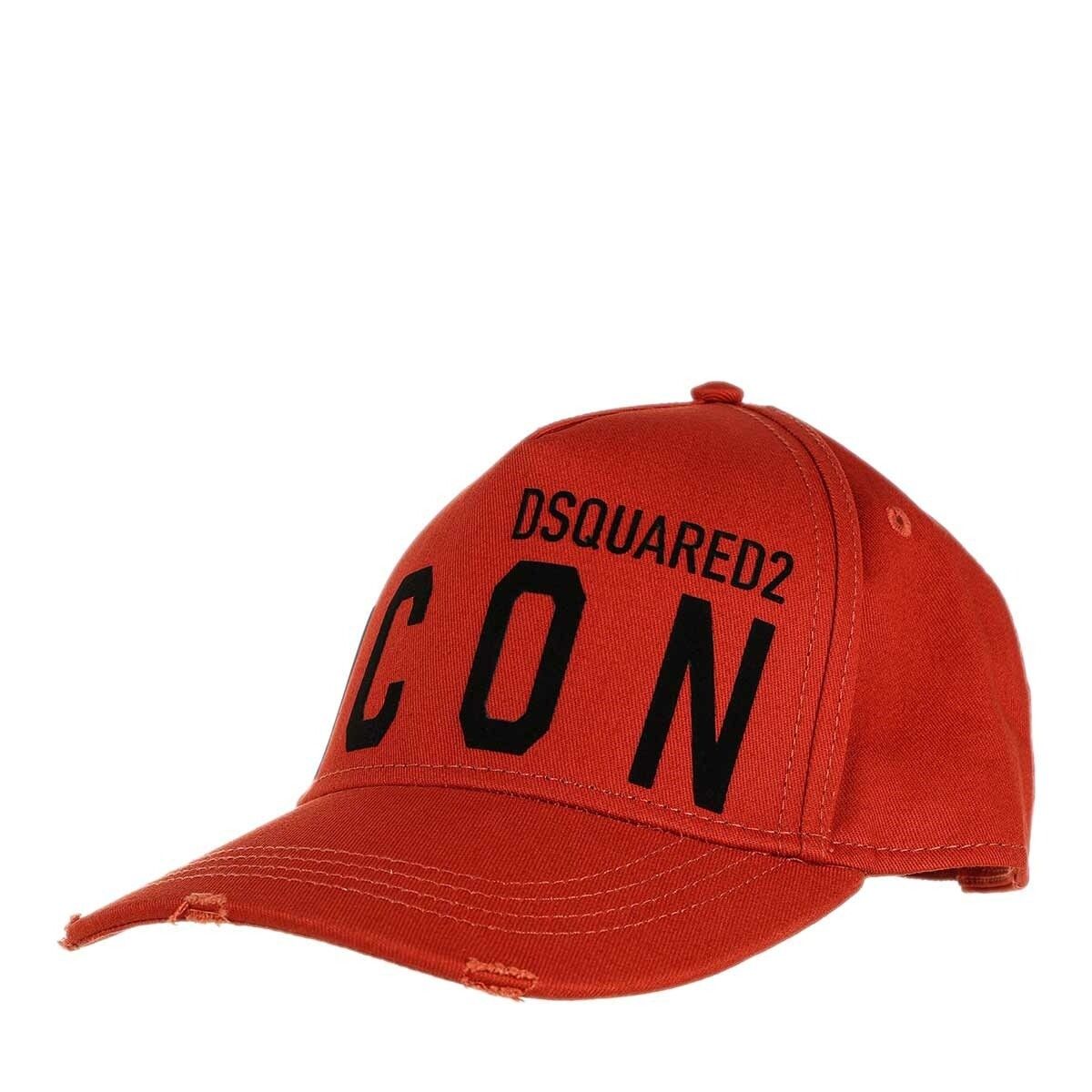 Dsquared2 BE ICON BASEBALL CAP 23SS レッド-