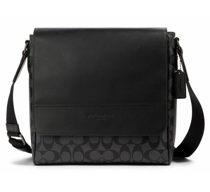 Coach Men's Coach Patch Pacer Crossbody Bag in Black Copper/Sport