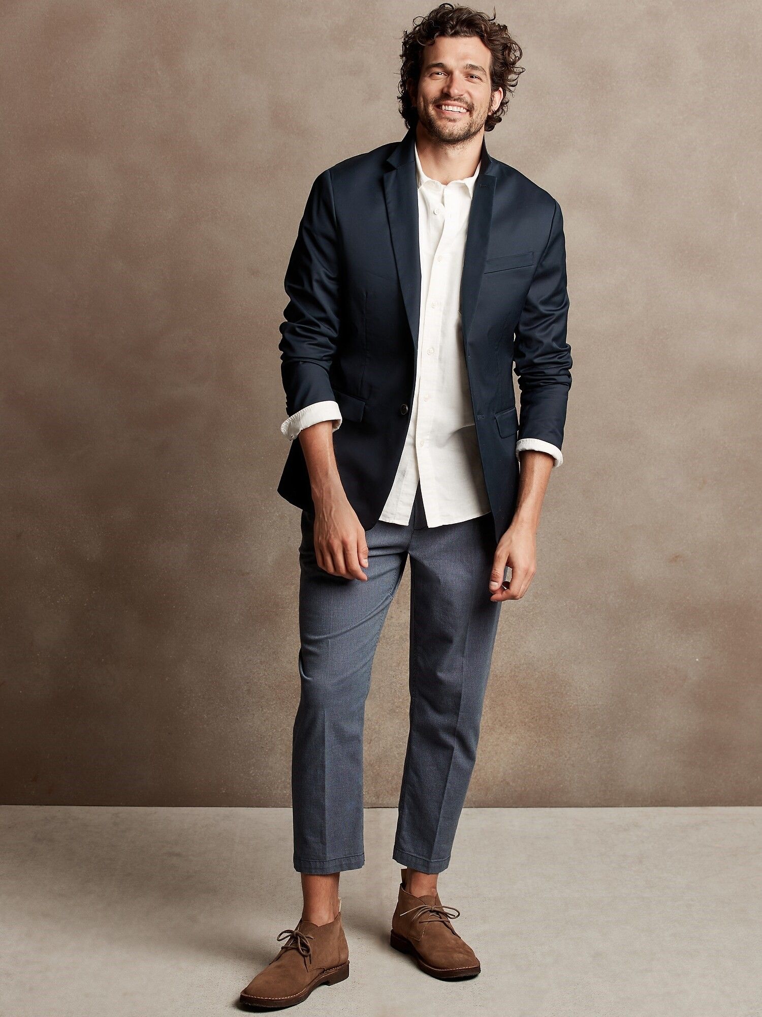 tailored fit core temp blazer