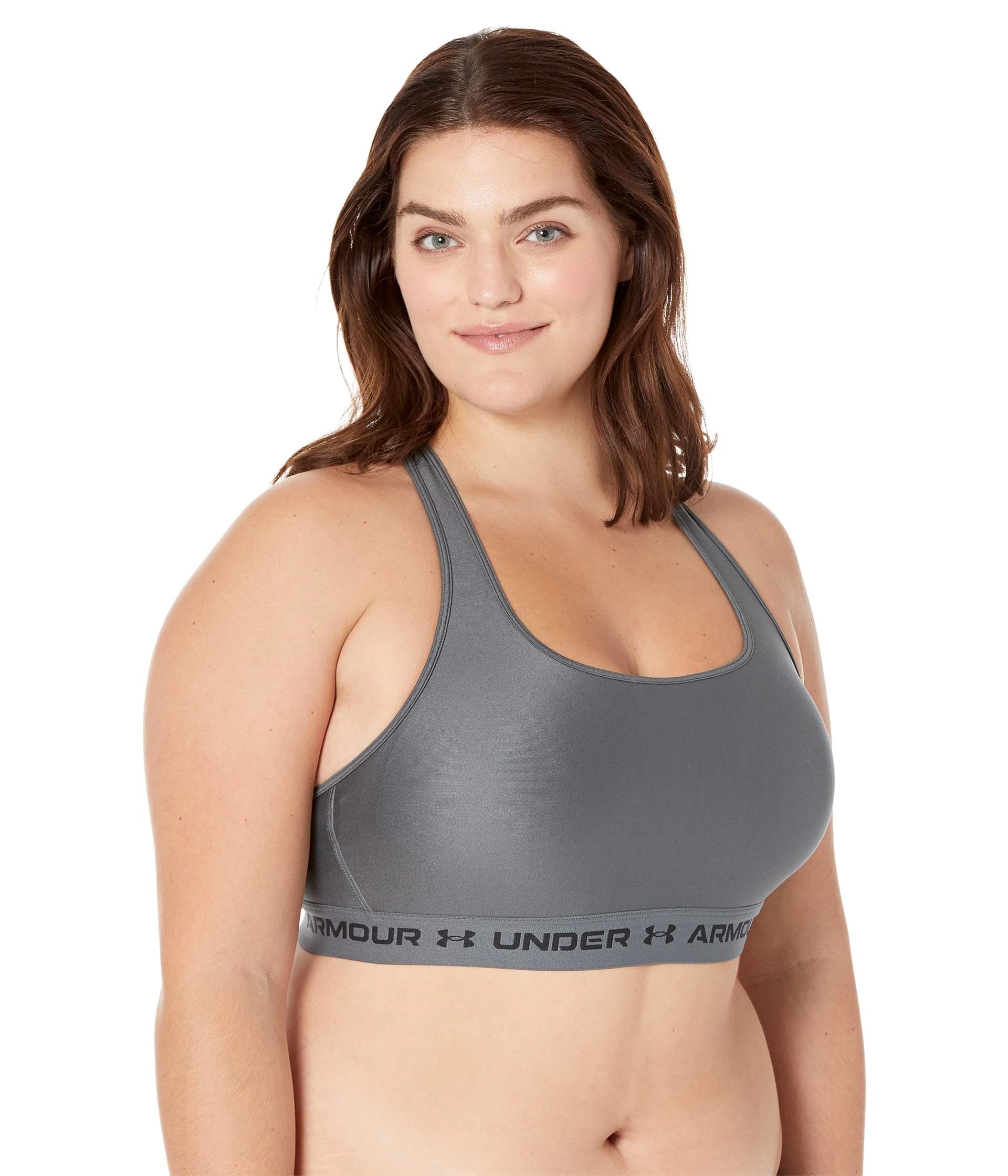 Under Armour Plus Size Cross-Back Mid Bra