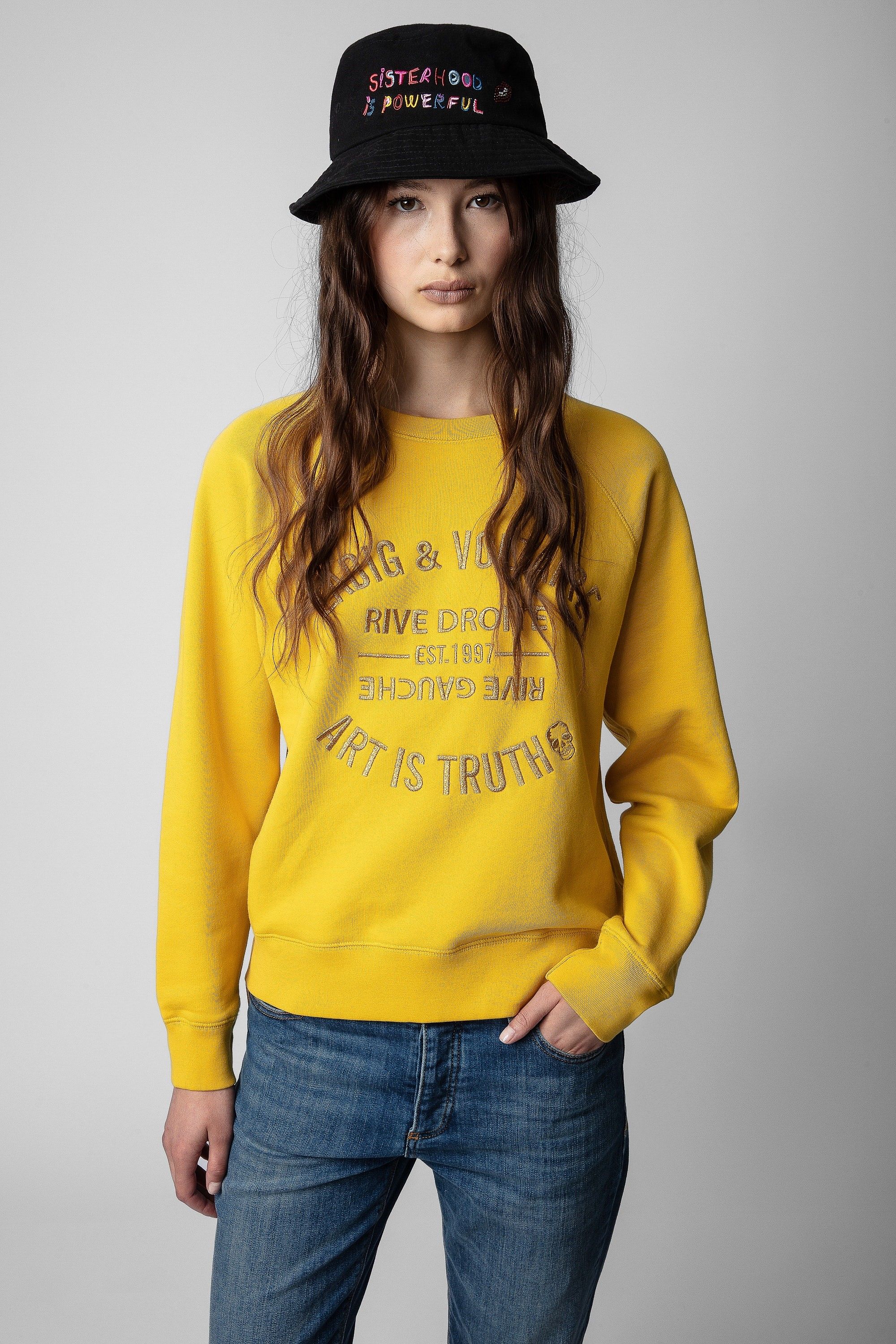 쟈딕앤볼테르-숏 슬리브 스웻셔츠 Amour Short Sleeve... 슬리브 스웻셔츠 Amour Short Sleeve Sweatshirt 4245740 | 트렌비 | www.... 