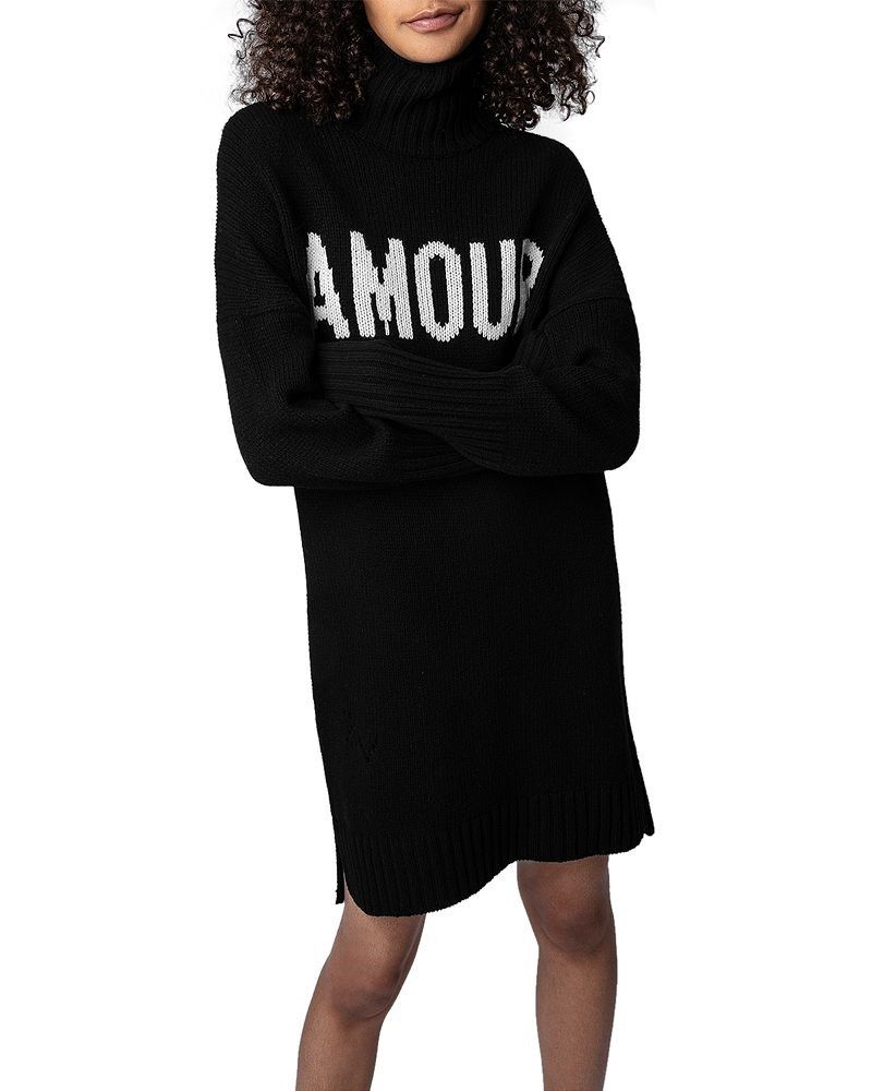 쟈딕앤볼테르-터틀넥 드레스 Almira Amour Turtleneck Dress 4425575 | TRENBE