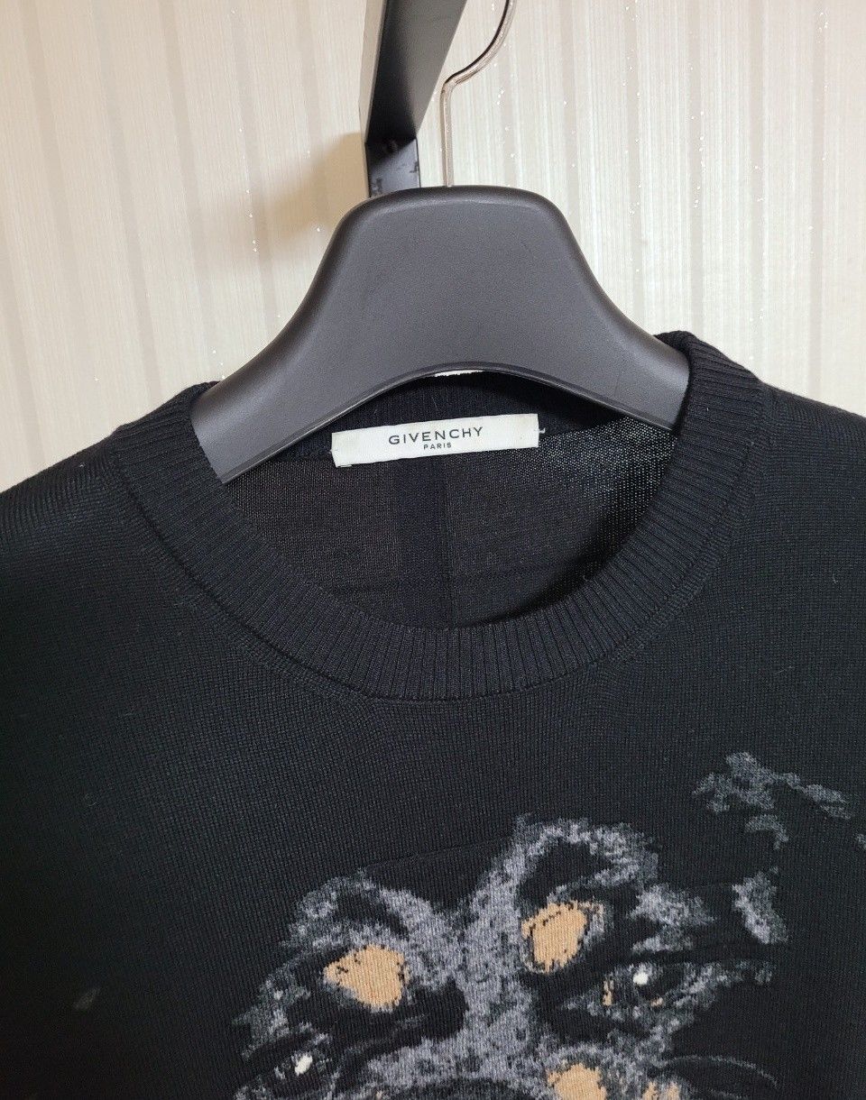 AMBERGLEAM カーディガン kj着 cootie rottweiler Givenchy Black Rottweiler Embroidered Knit M 70cm 27416746