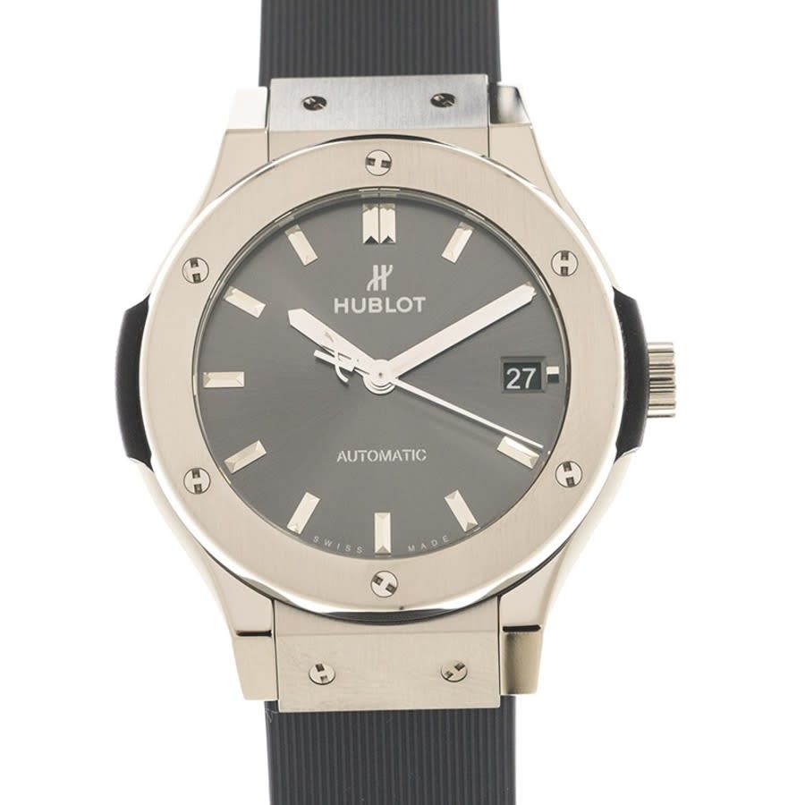 클래식 퓨젼 오토매틱 그레이 다이얼 여성 시계 Hublot Classic Fusion Automatic Grey Dial Ladies Watch 565.NX.7071.RX 565.NX.7071.RX