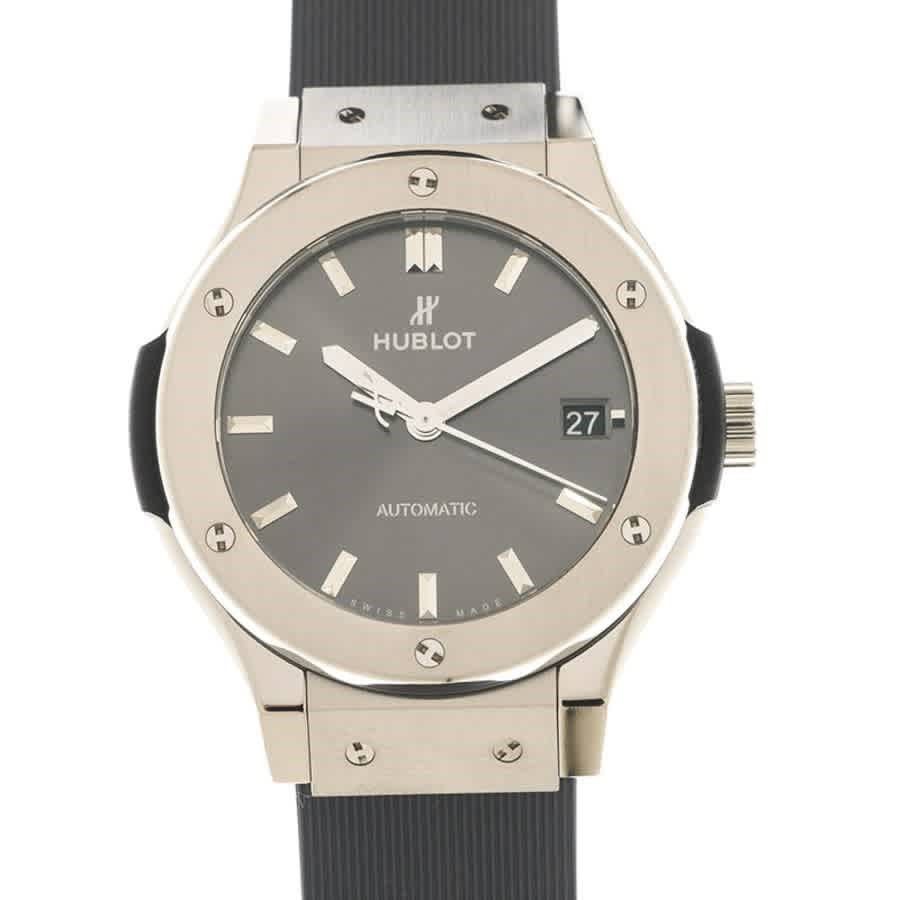 클래식 퓨젼 오토매틱 그레이 다이얼 여성 시계 Hublot Classic Fusion Automatic Grey Dial Ladies Watch 565.NX.7071.RX 565.NX.7071.RX