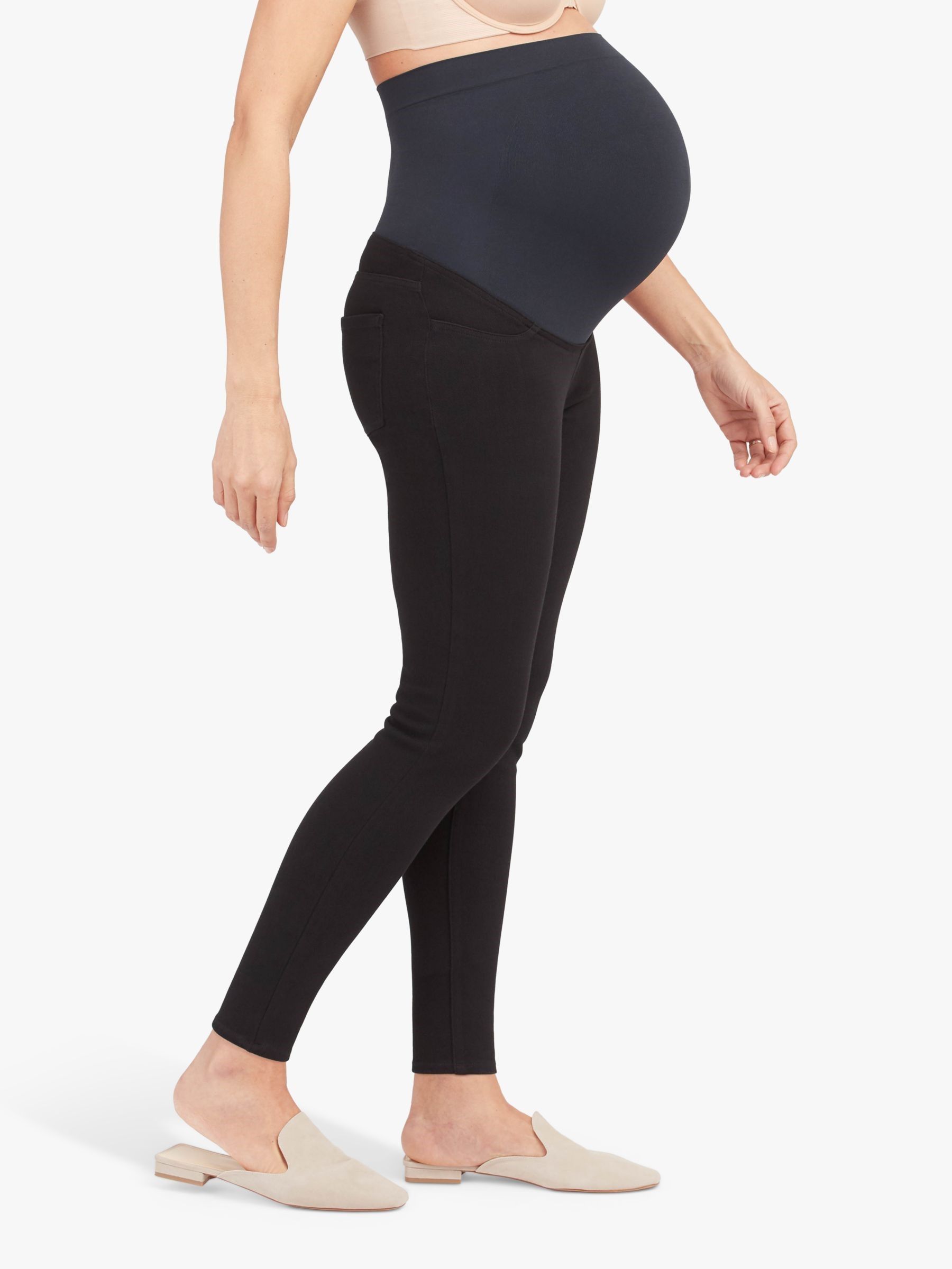 스팽스-데님 블랙 Mama Maternity Jeans, Black 6343686
