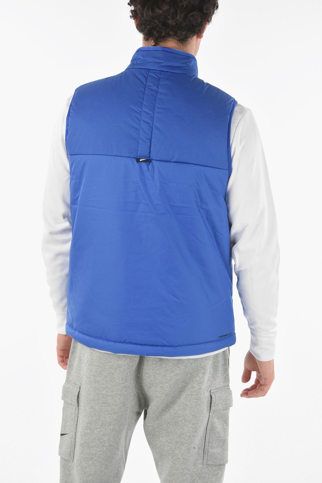 배색 집업 민소매 핏 패디드 자켓 Contrasting Zip Sleeveless THERMA FIT Padded Jacket 445686